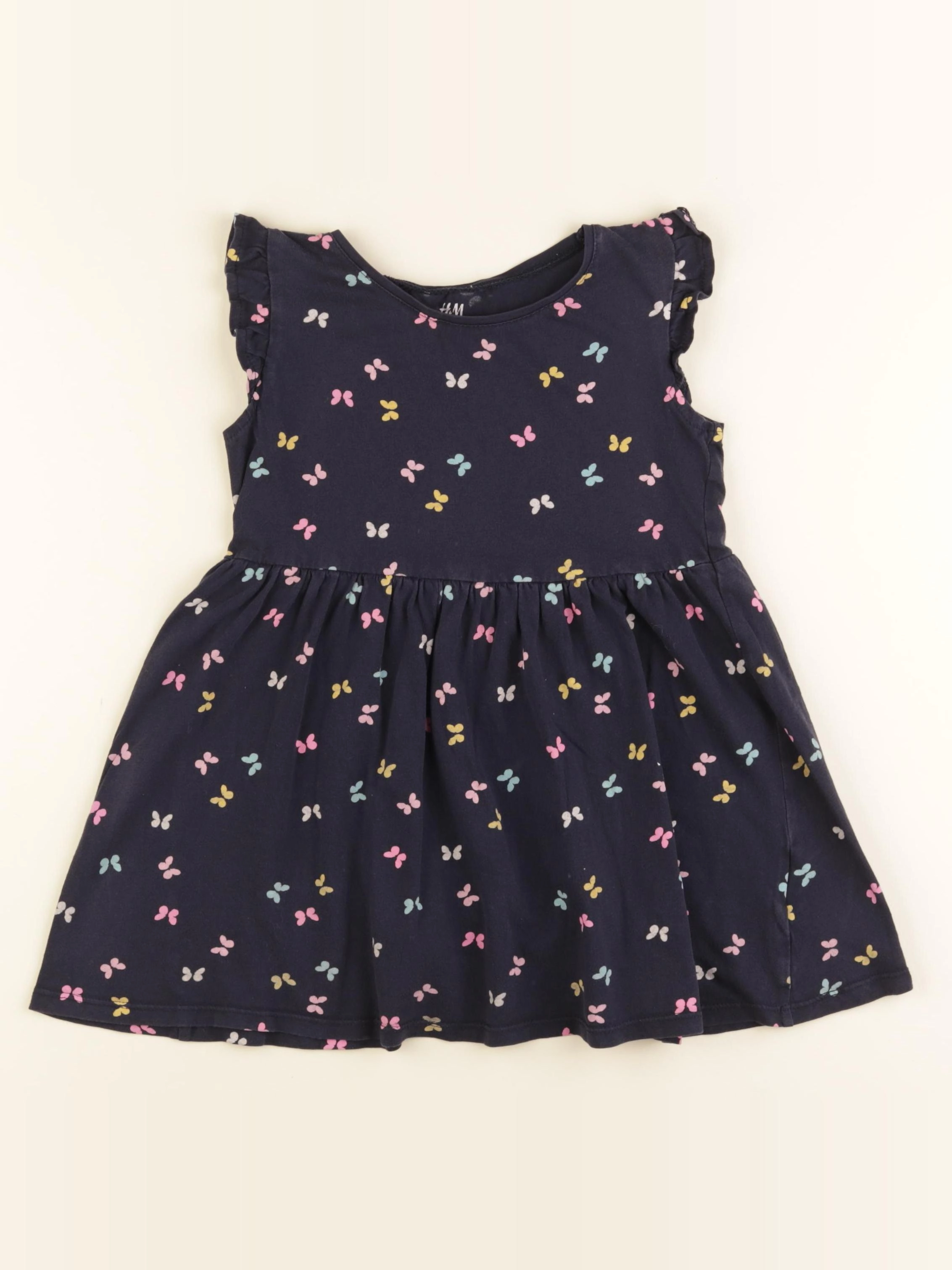 H&M - robe multicolore - 4/6 ans