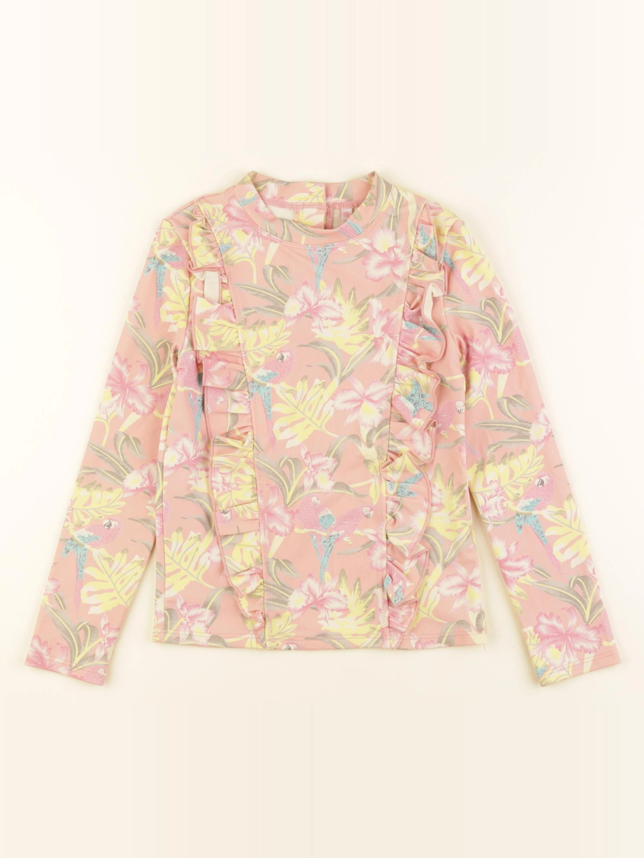 Louise Misha - tee-shirt de bain rose - 6 ans