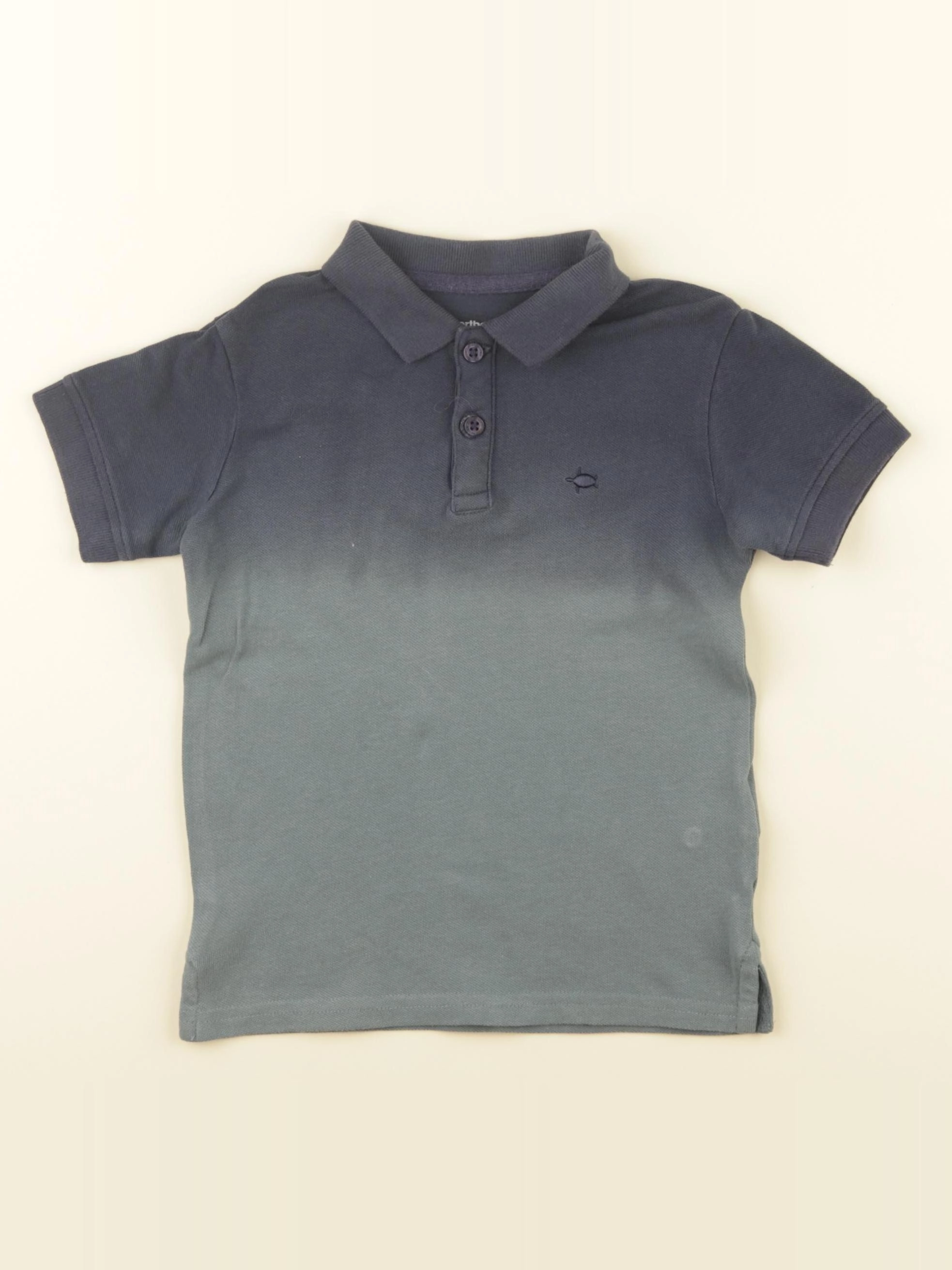 Vertbaudet - polo bleu - 3 ans