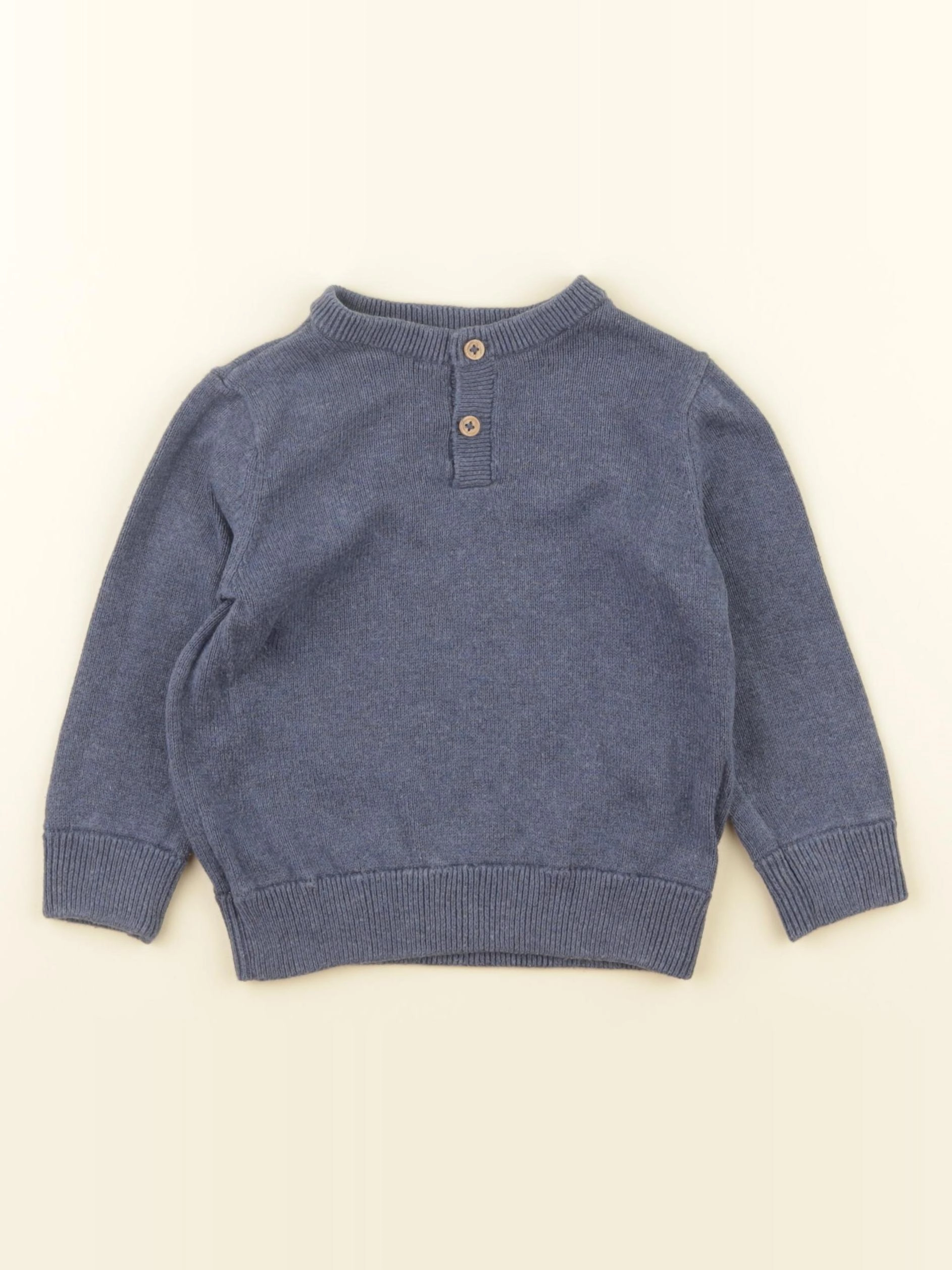 Vertbaudet - pull bleu - 3 ans