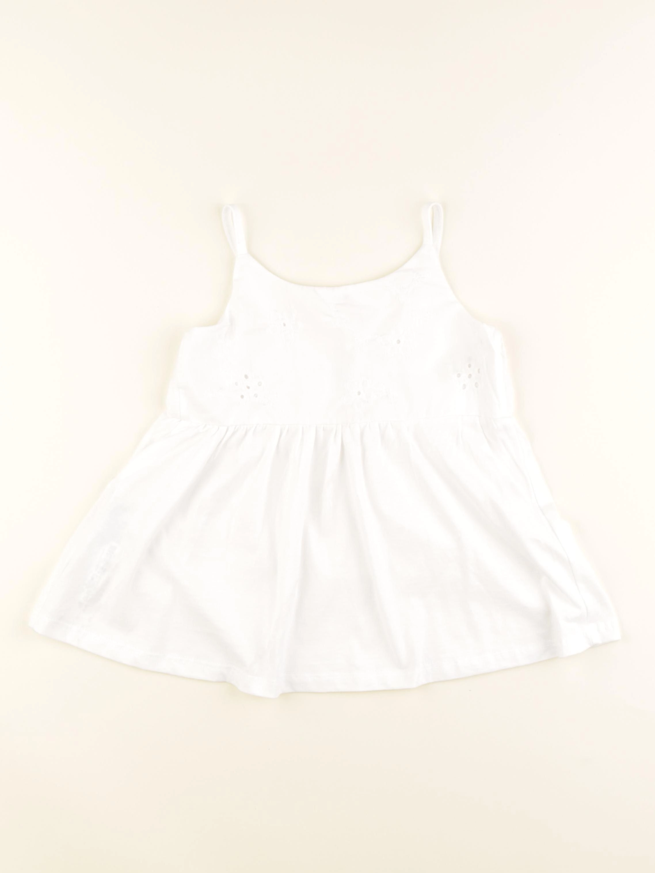 Mango - débardeur blanc - 7/8 ans