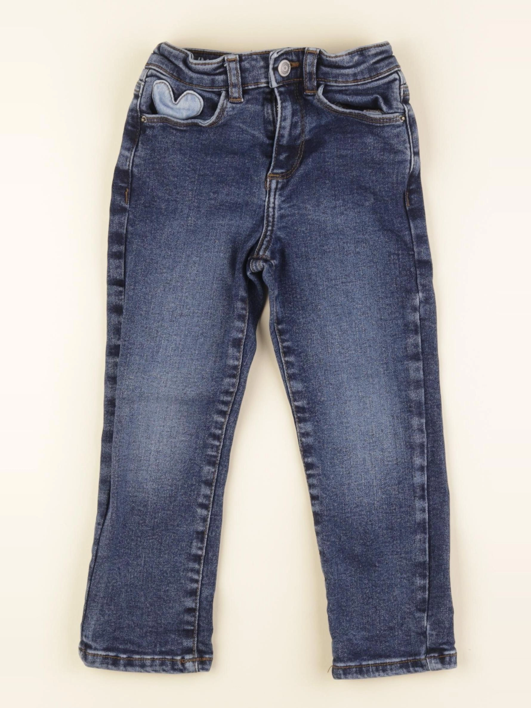 Vertbaudet - jean bleu - 4 ans
