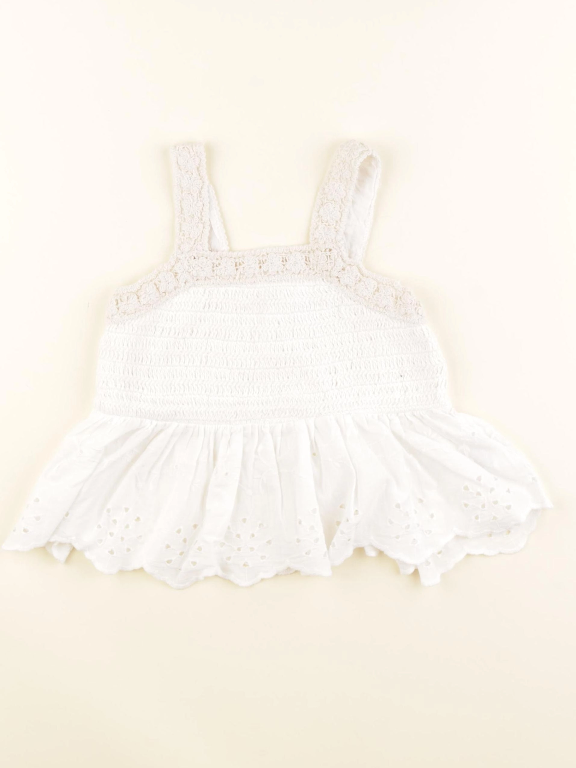 Zara - débardeur beige - 5 ans