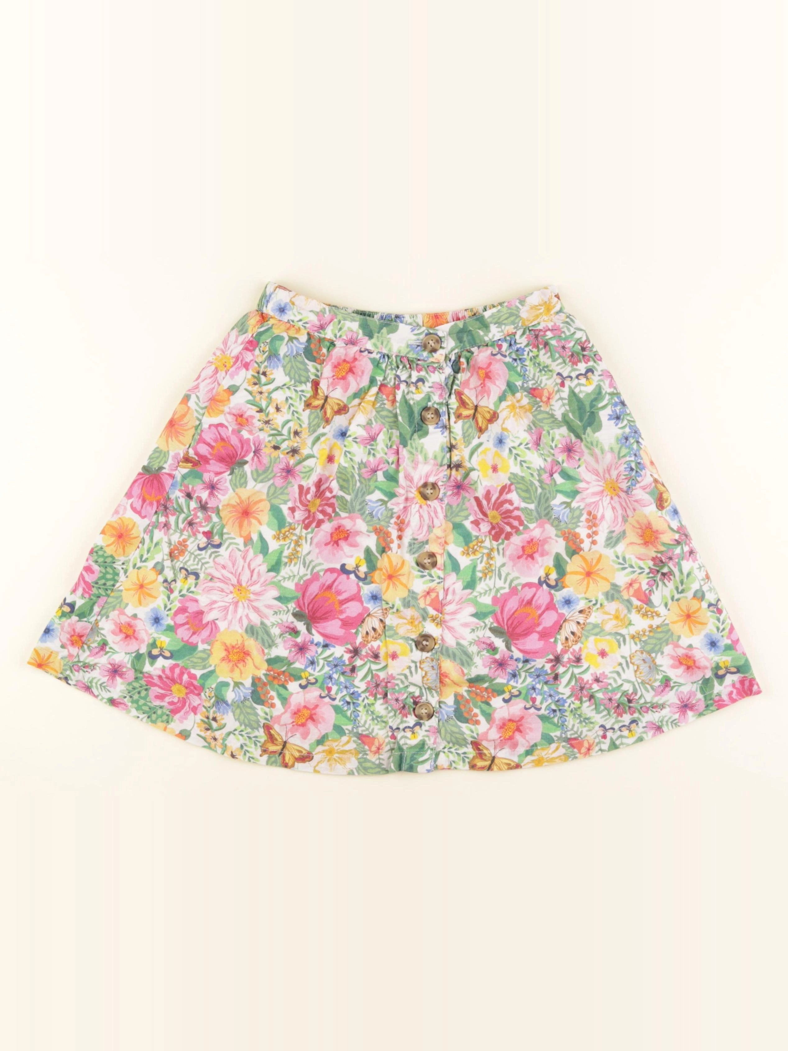 H&M - jupe multicolore - 4/5 ans