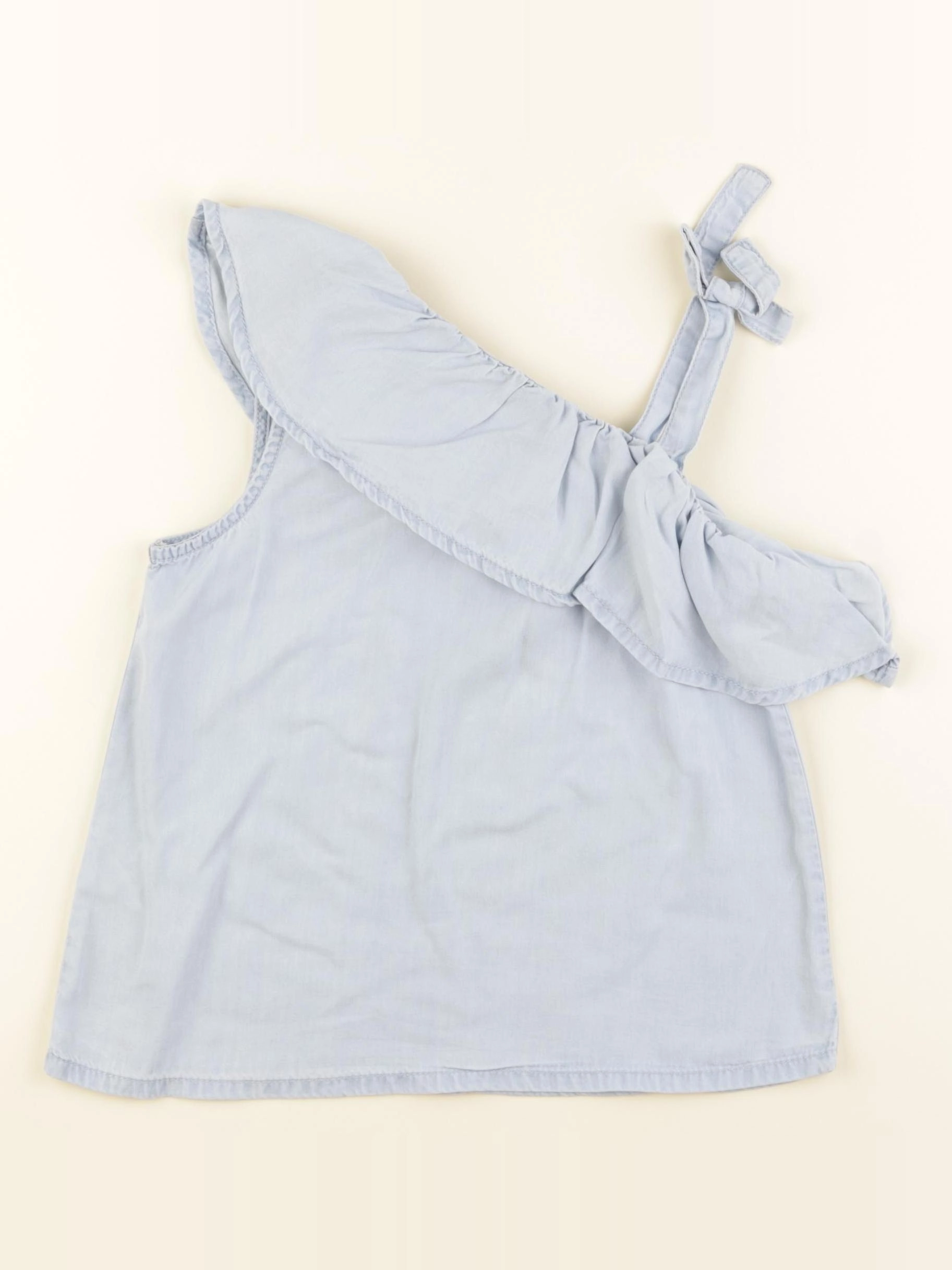 Mango - blouse bleu - 6 ans