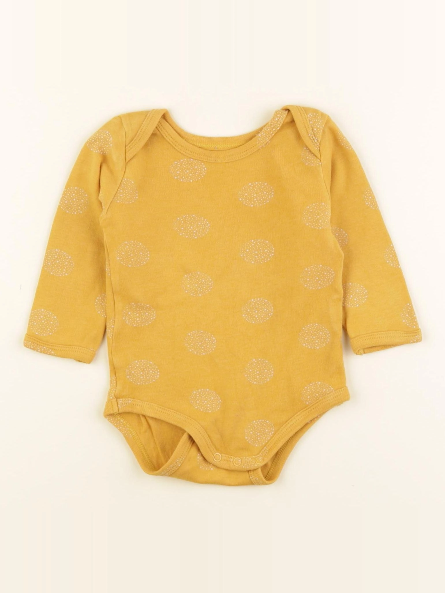 Vertbaudet - body jaune - 6 mois