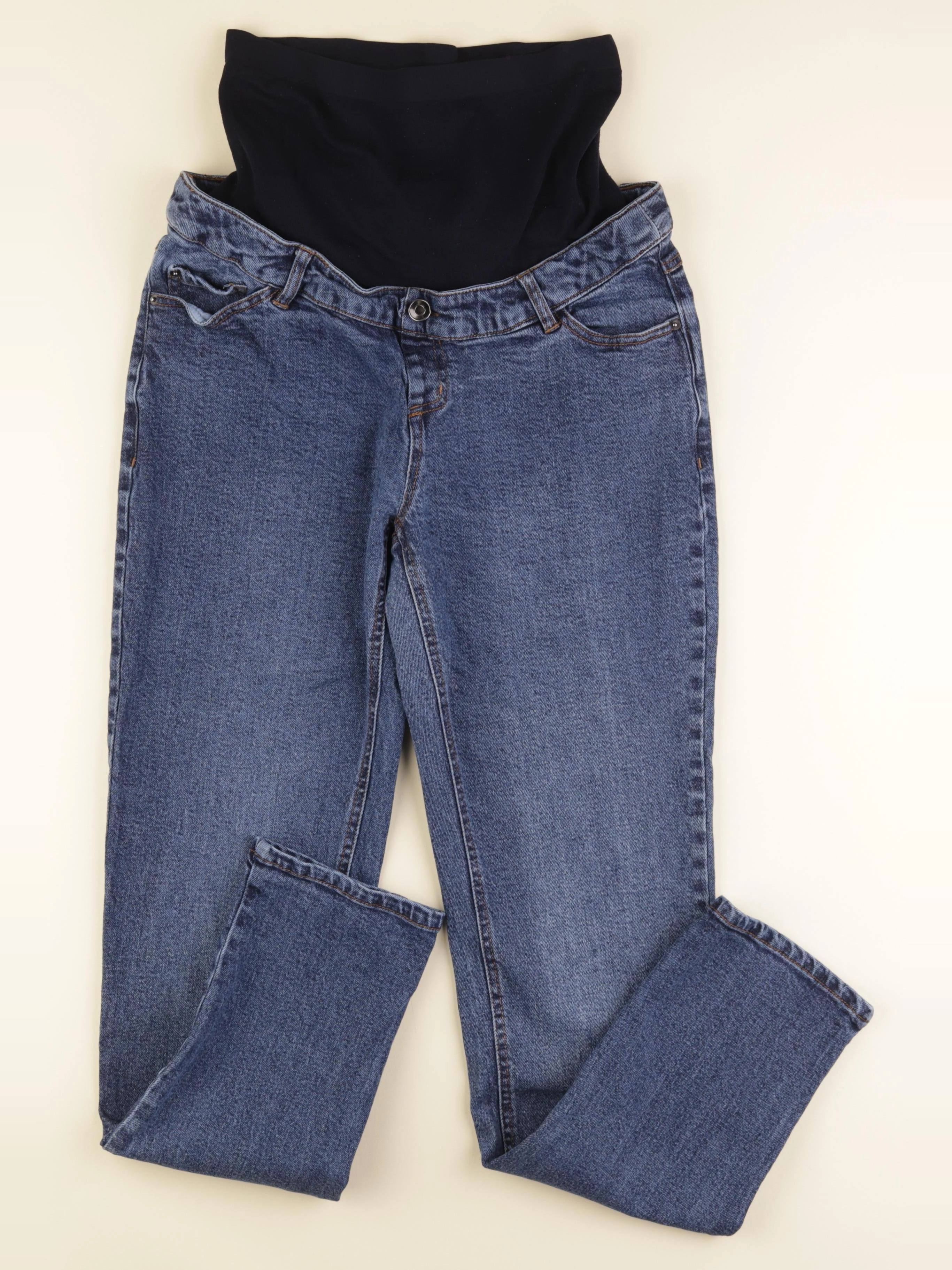 Vertbaudet - jean grossesse bleu - 38