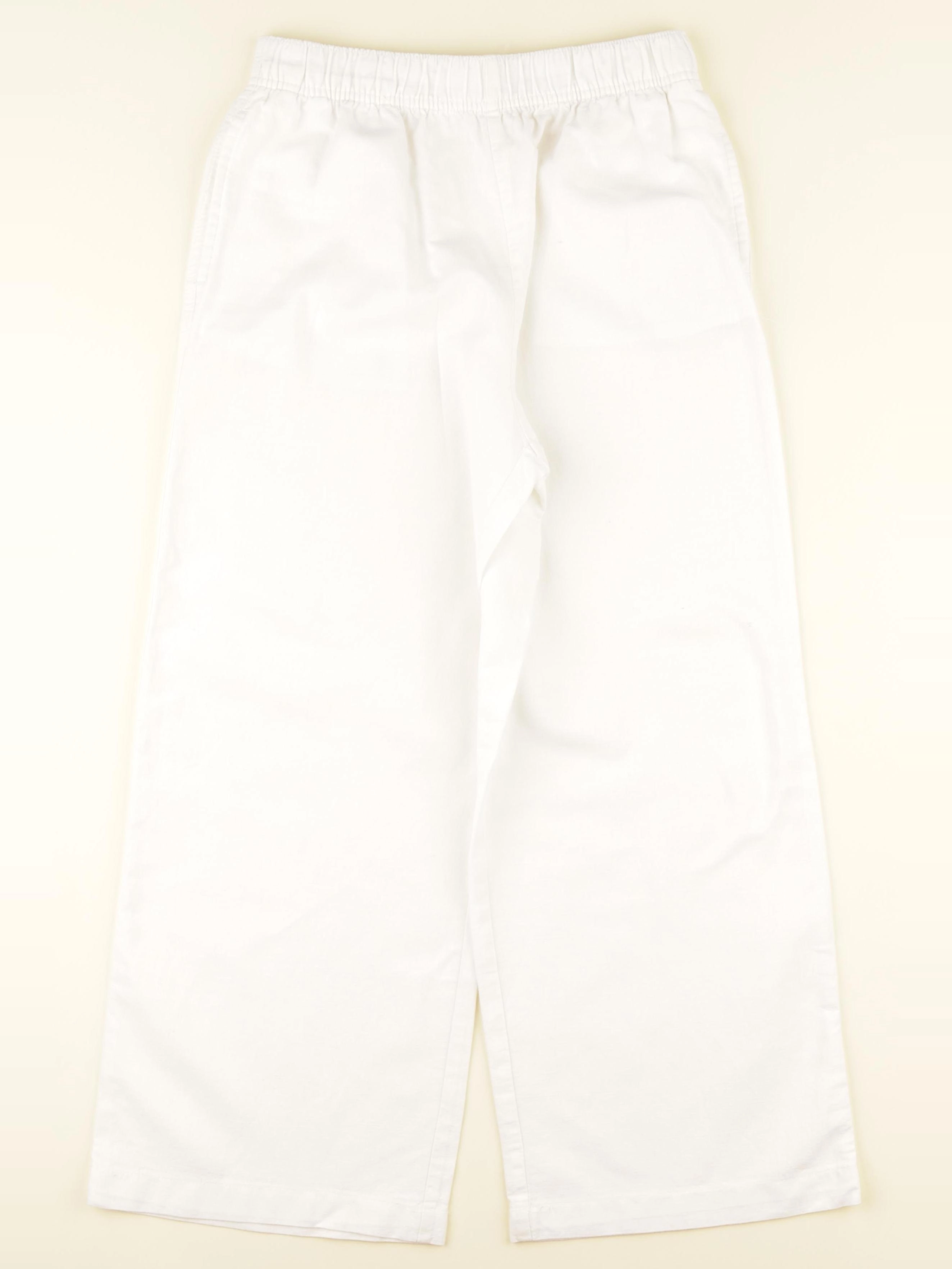 Zara - pantalon blanc - 9/10 ans