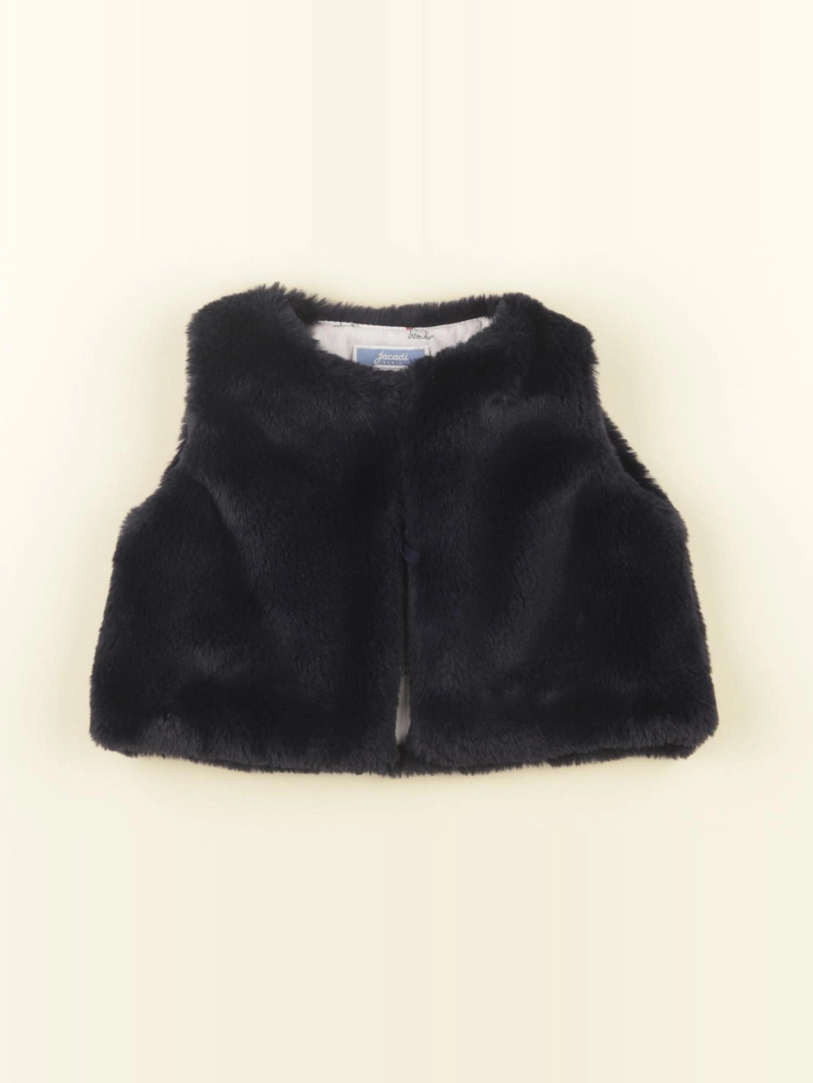 Jacadi - gilet bleu - 6 mois