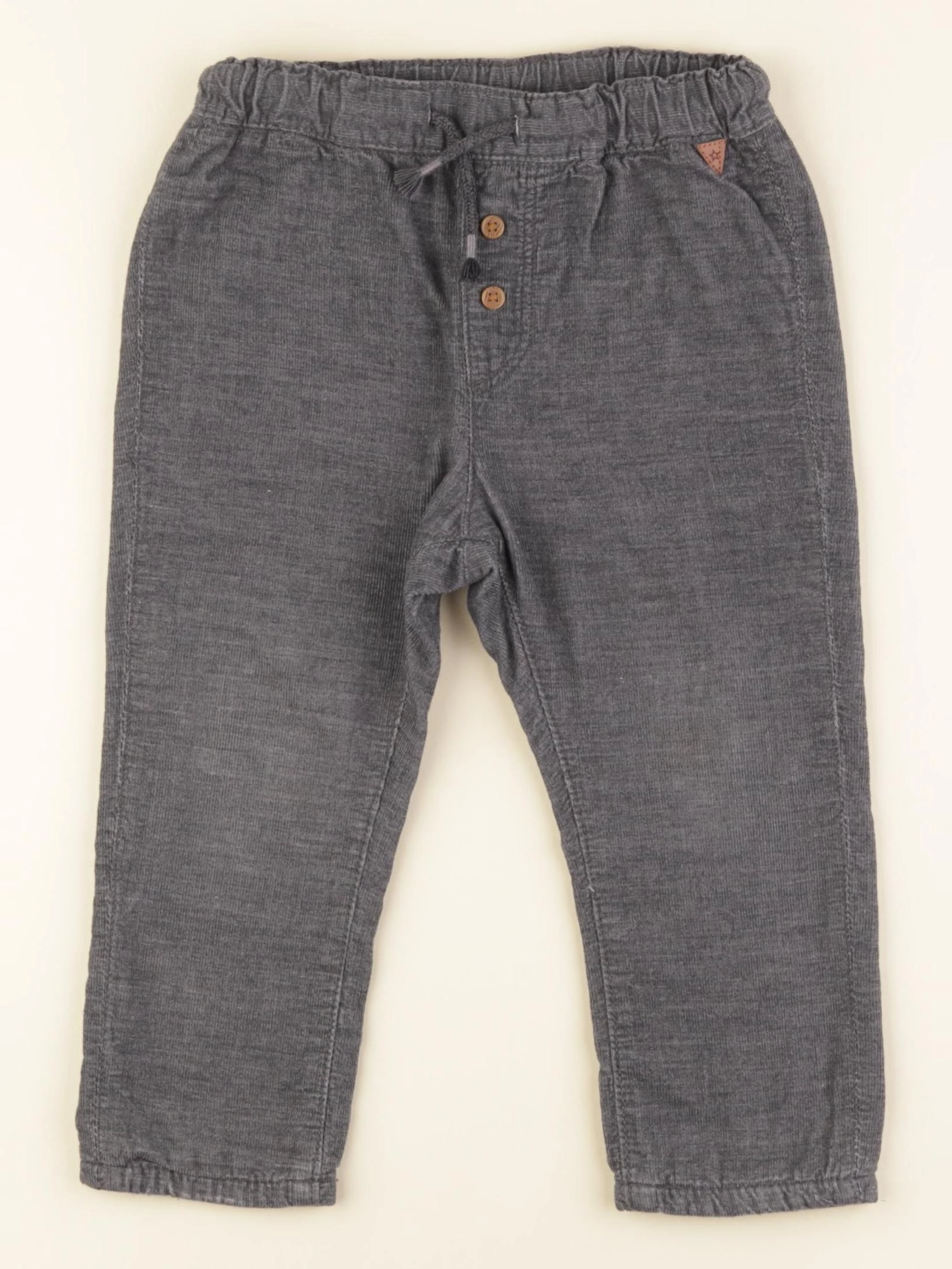 H&M - pantalon gris - 2 ans