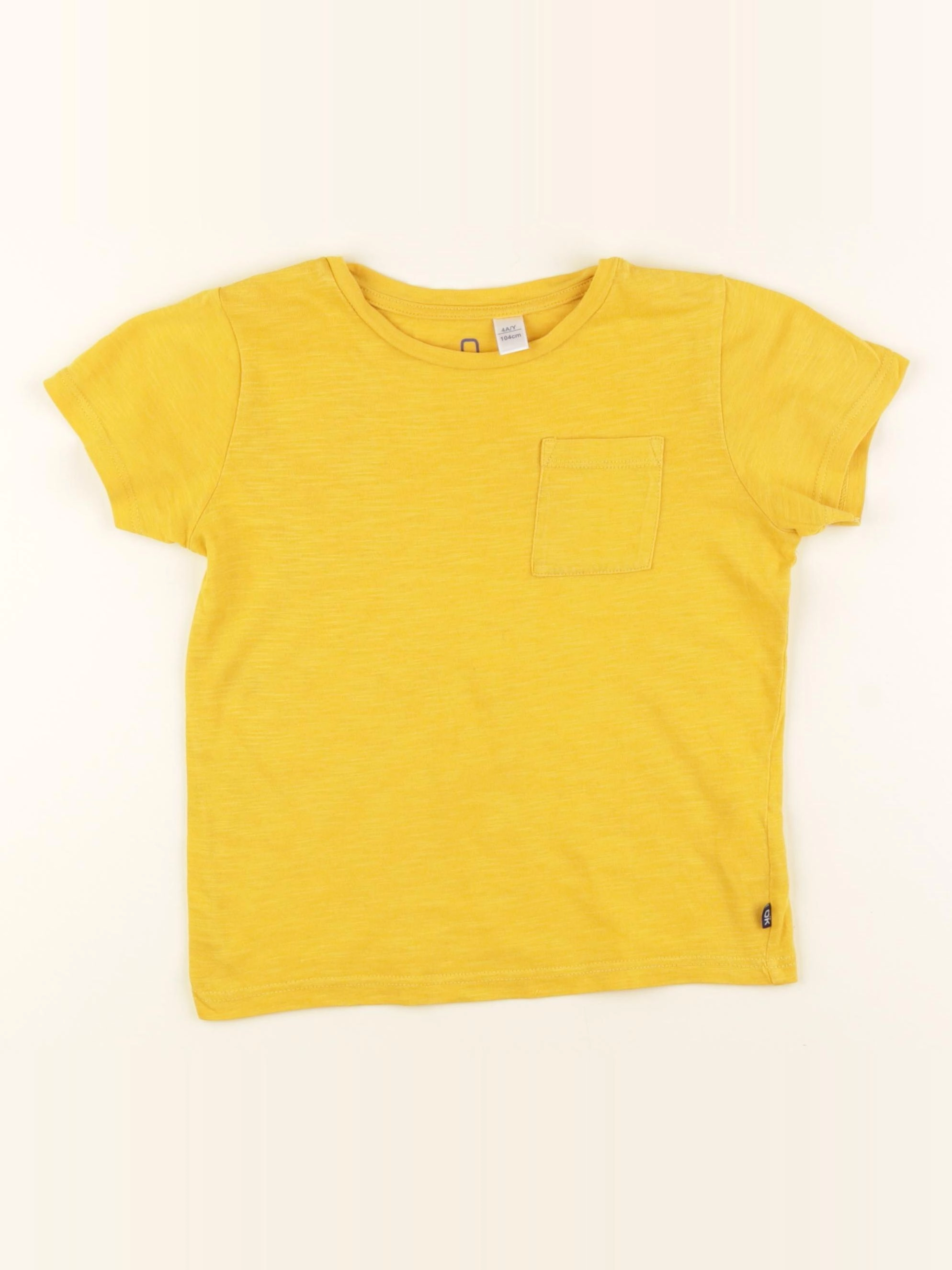 Okaidi - tee-shirt jaune - 4 ans