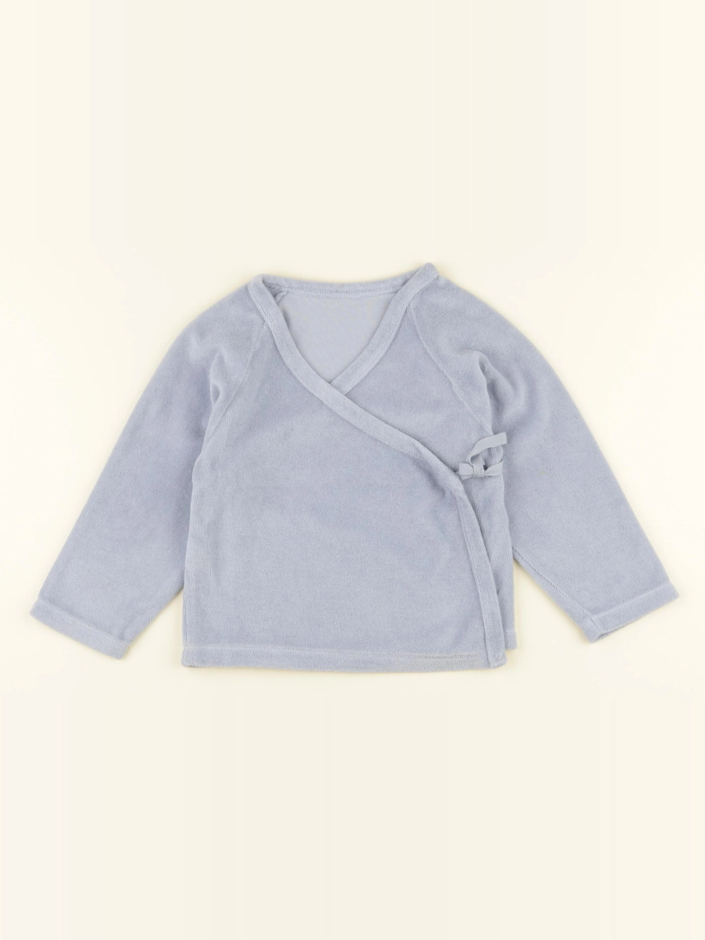 Poudre Organic - gilet bleu - 18 mois