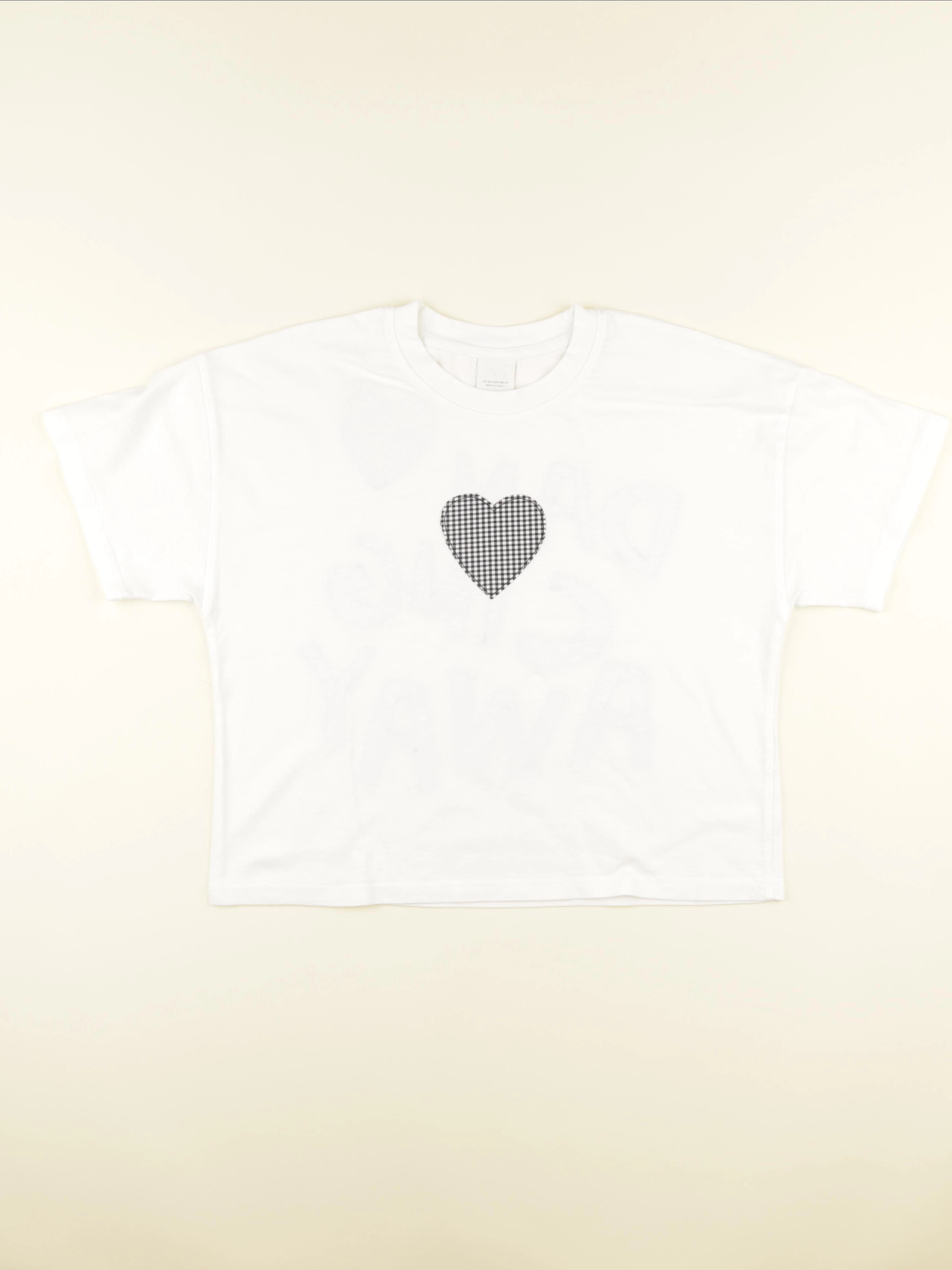 Zara - tee-shirt imprimé au dos blanc - 11/12 ans