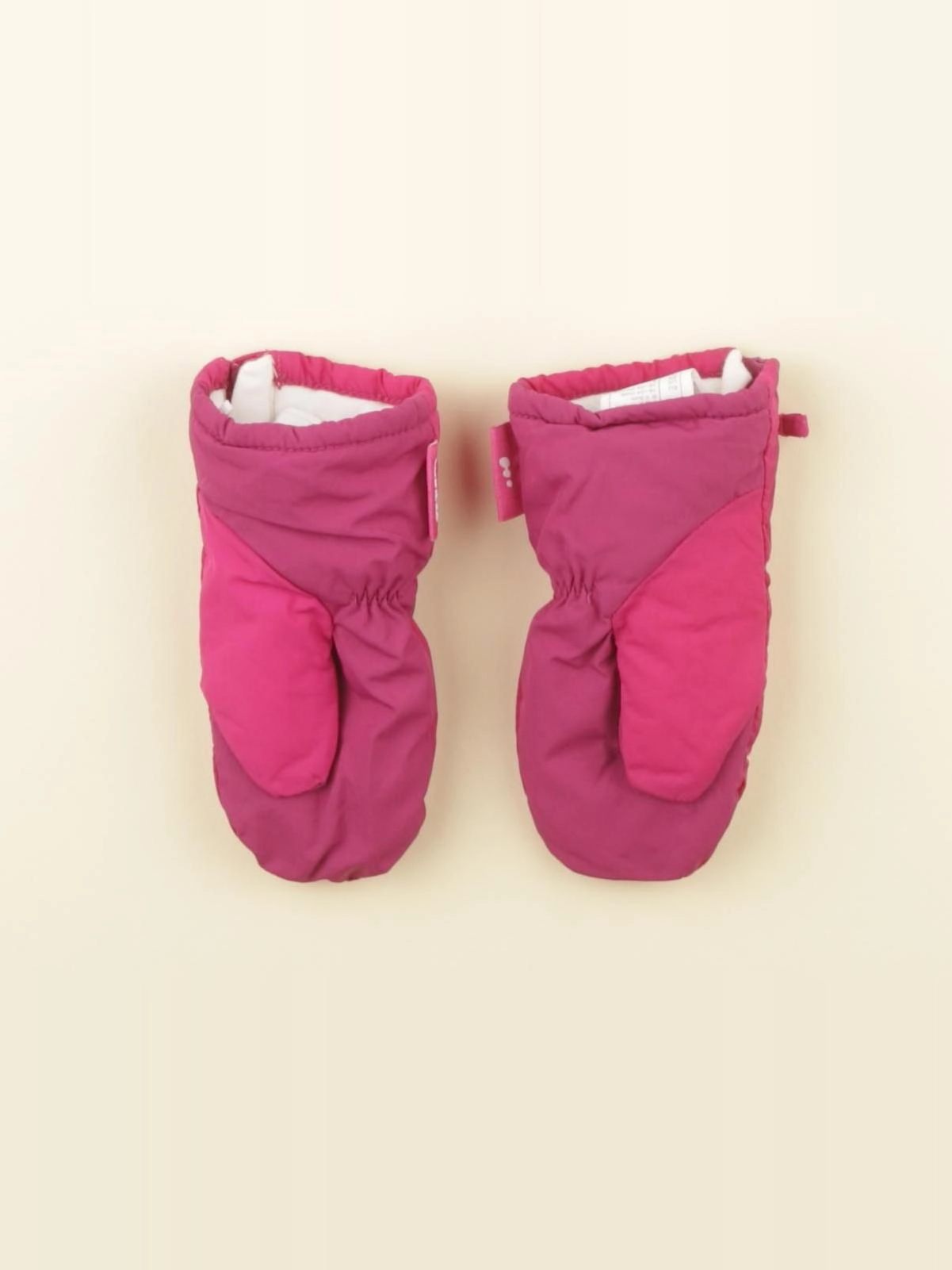 Decathlon ski - moufles de ski rose - 18/24 mois