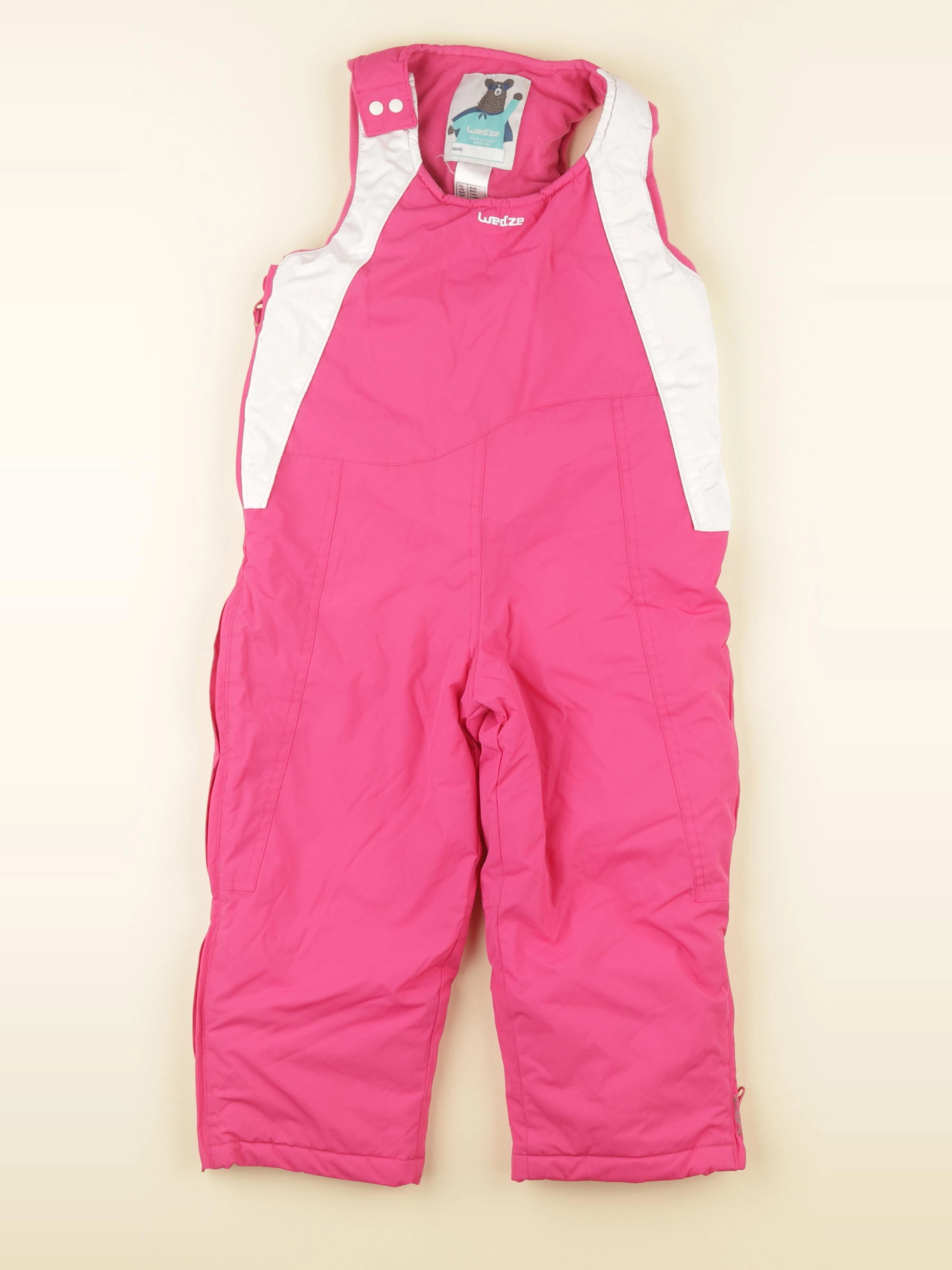 Decathlon ski - combinaison de ski rose - 3 ans