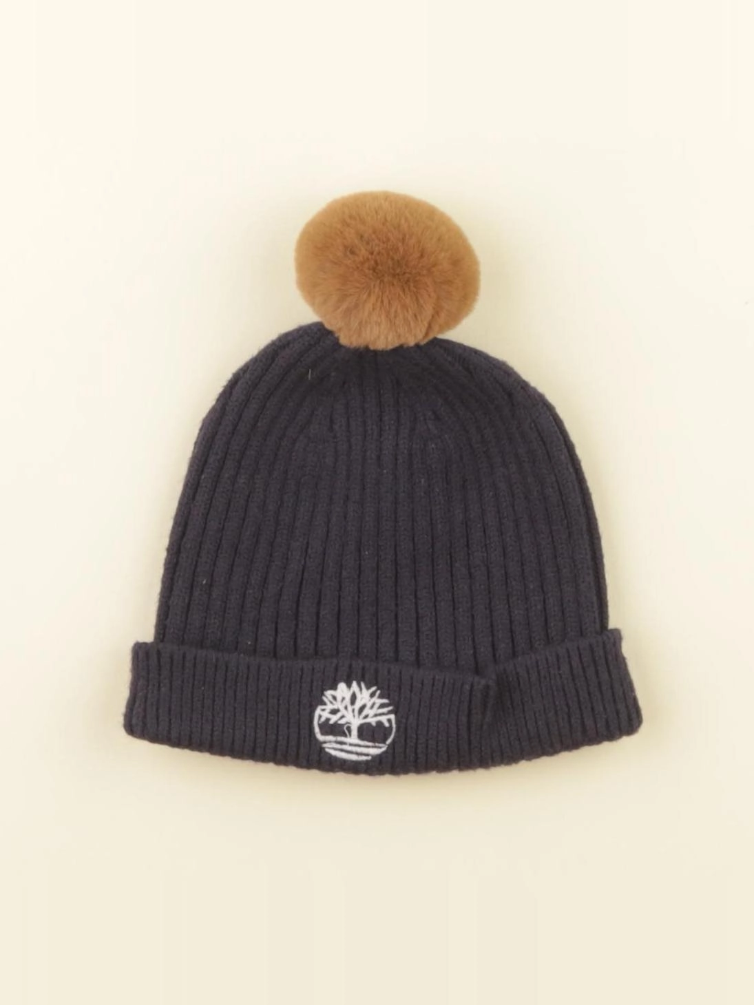 Timberland - bonnet bleu - 2/3 ans