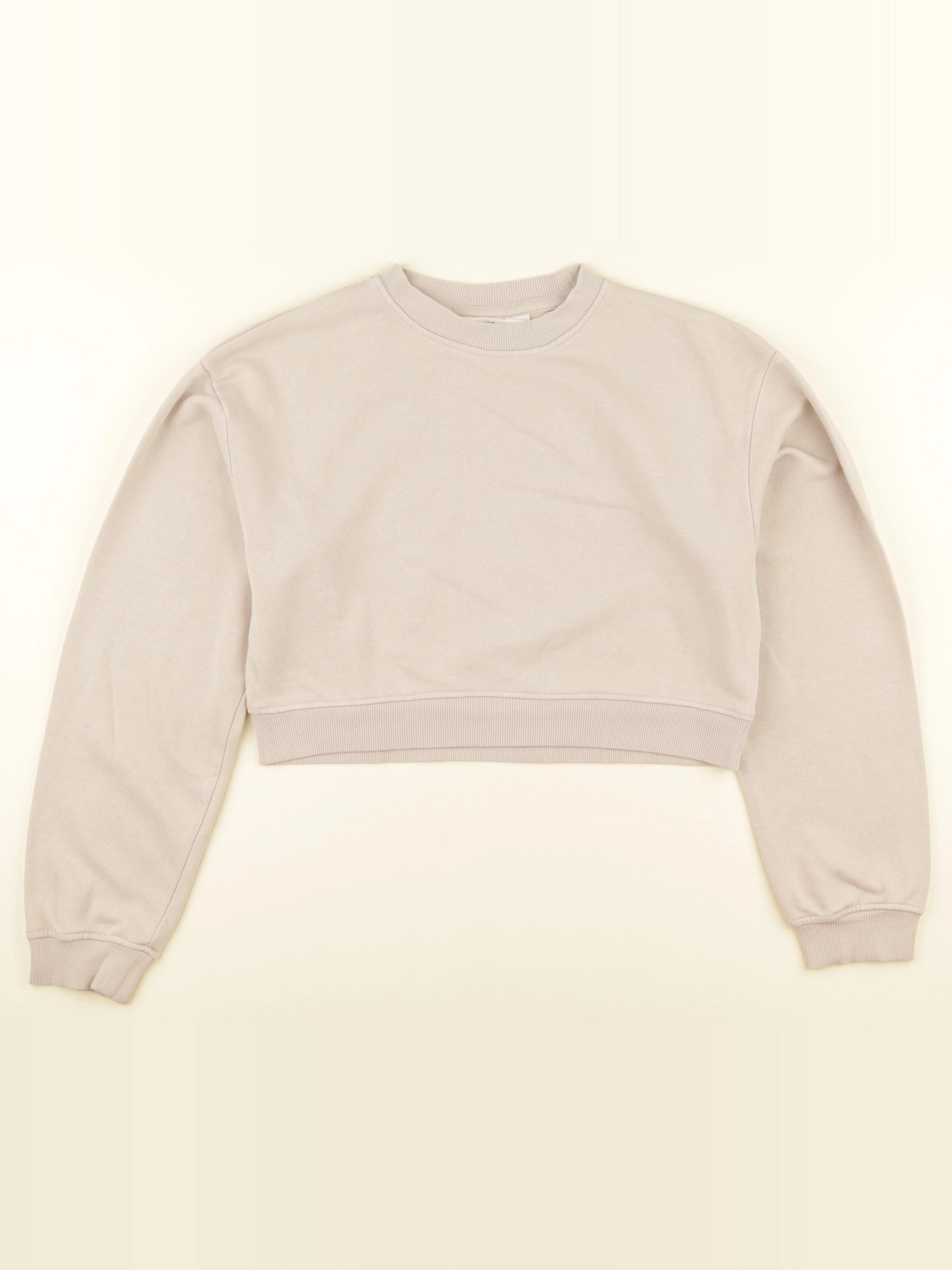 H&M - sweat beige - 10/12 ans
