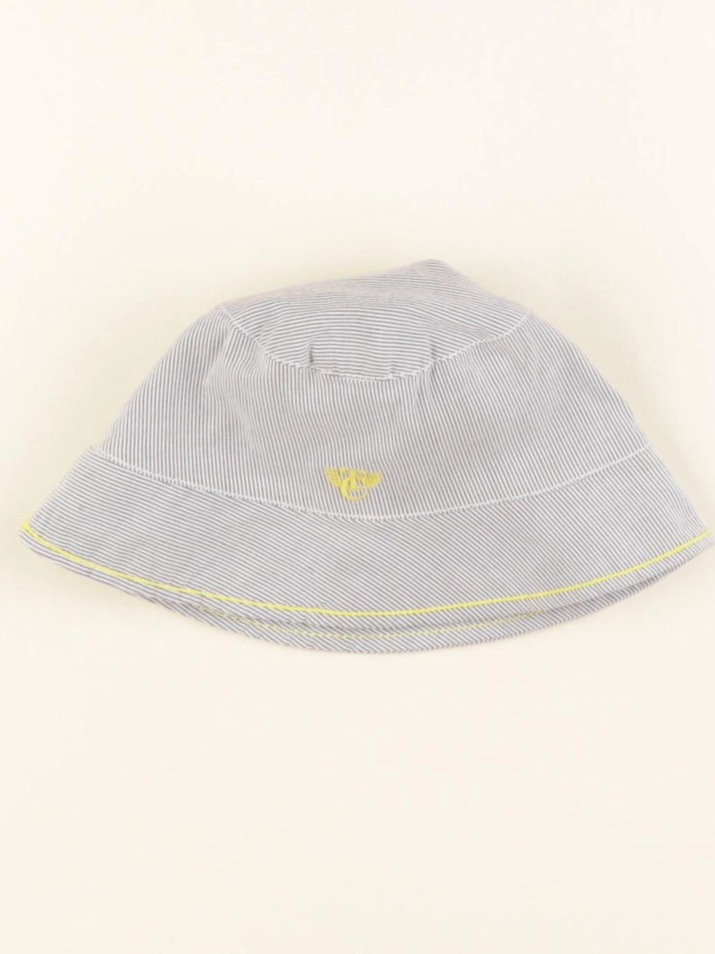 Tartine & Chocolat - chapeau blanc, gris - 9 mois