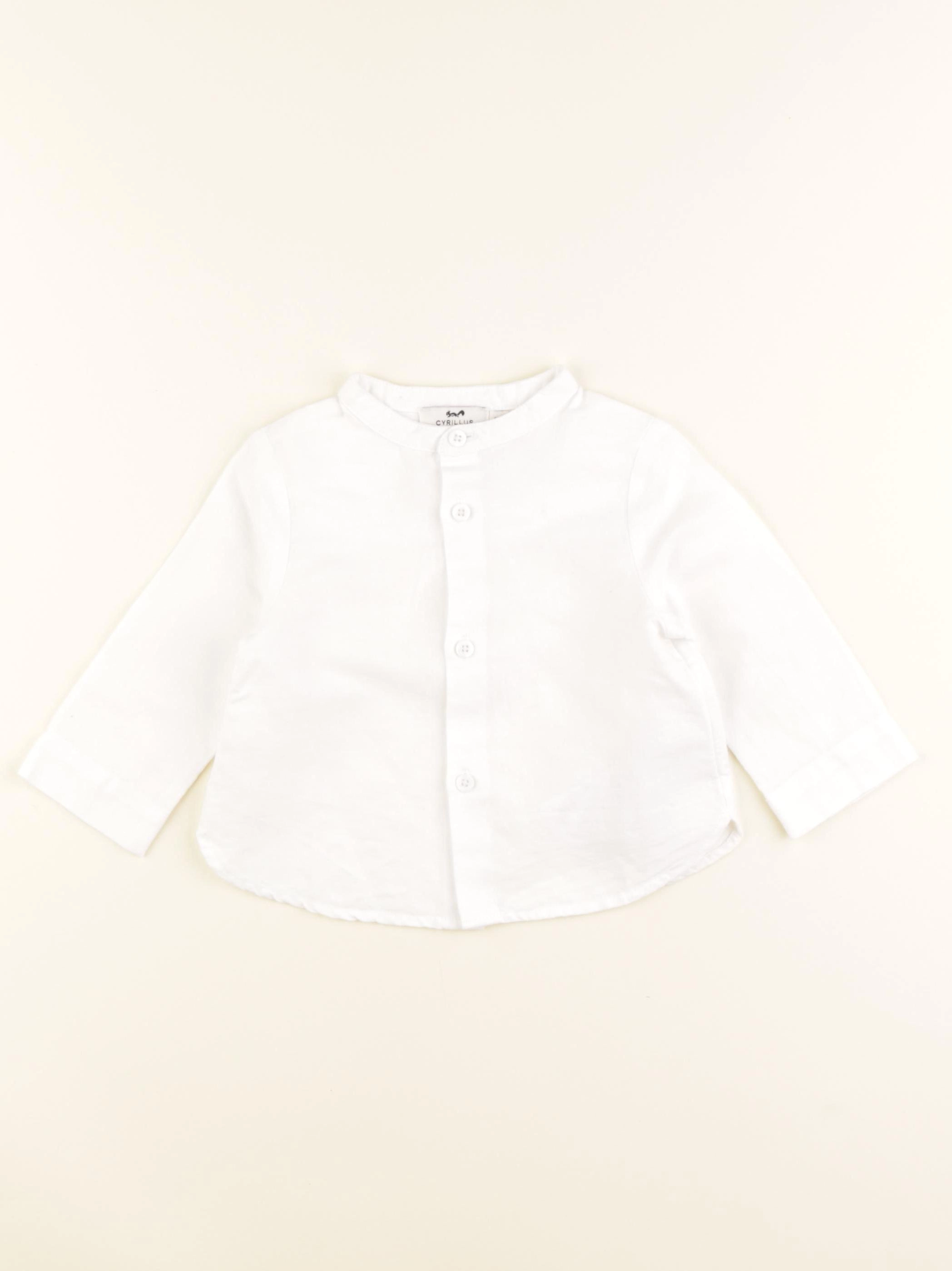 Cyrillus - chemise blanc - 12 mois