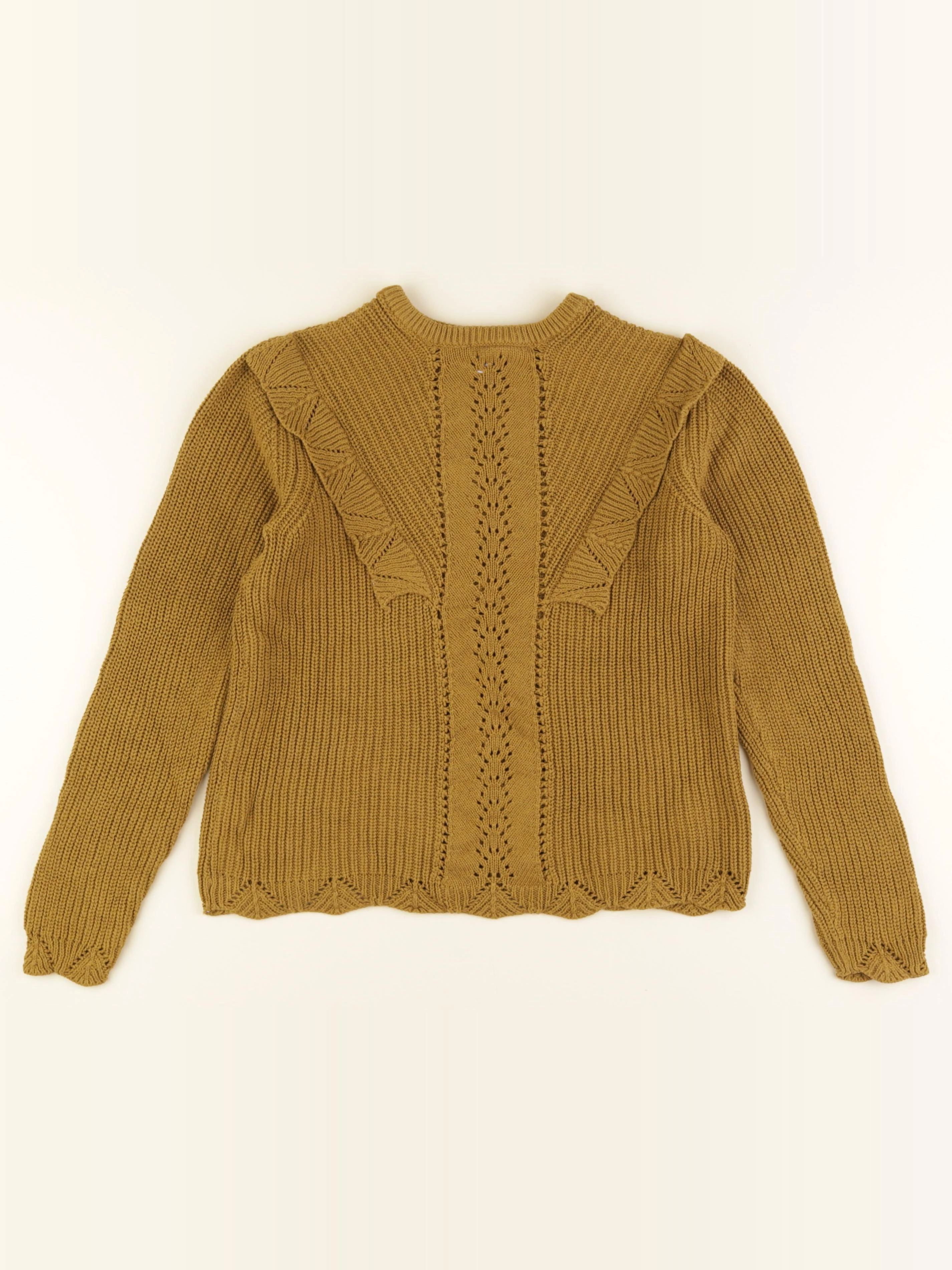 Vertbaudet - pull vert - 14 ans