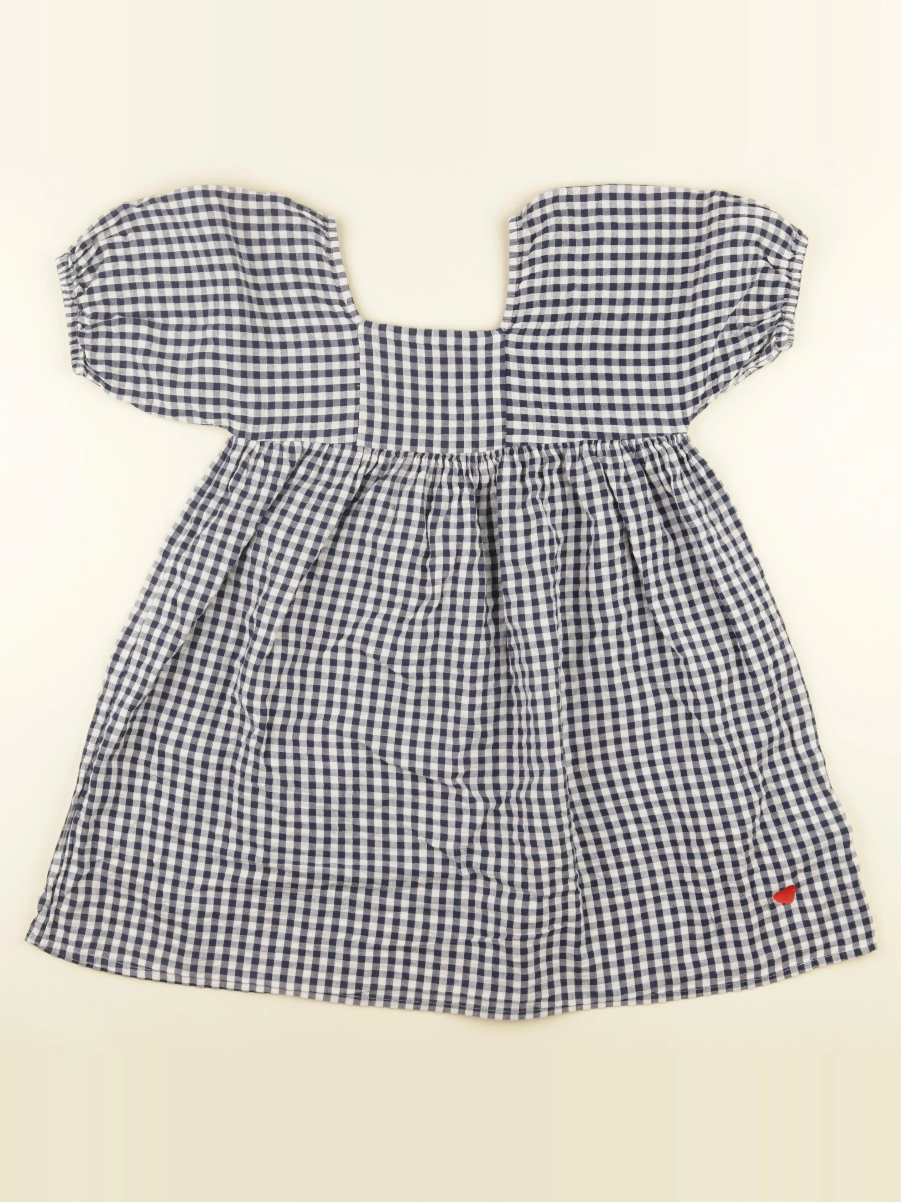 Vertbaudet - blouse noir, blanc - 8 ans