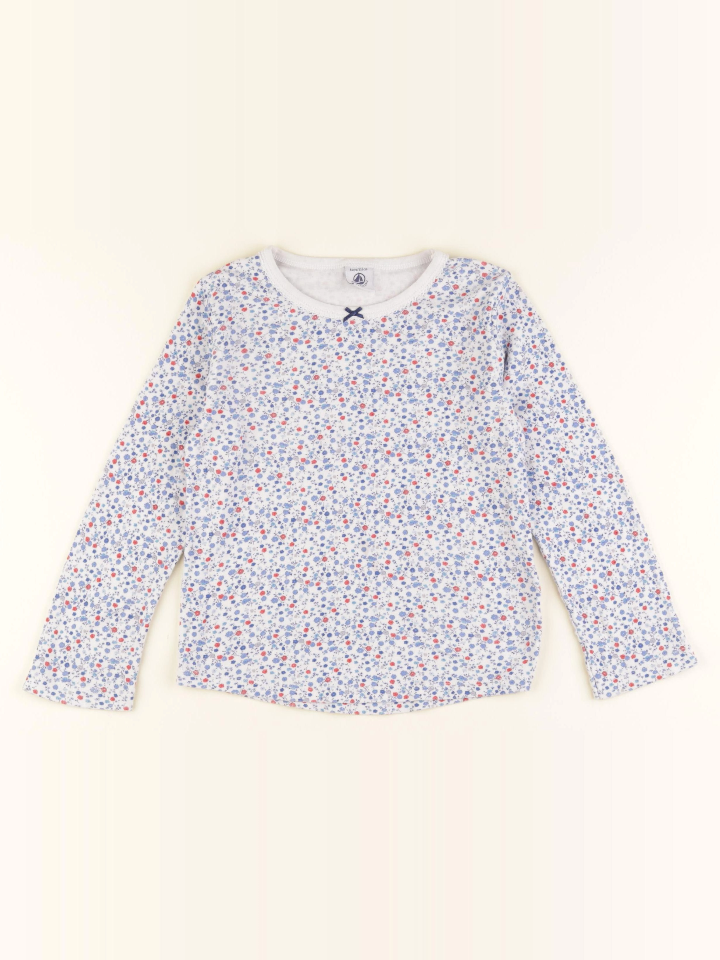 Petit Bateau - maillot de corps multicolore - 6 ans