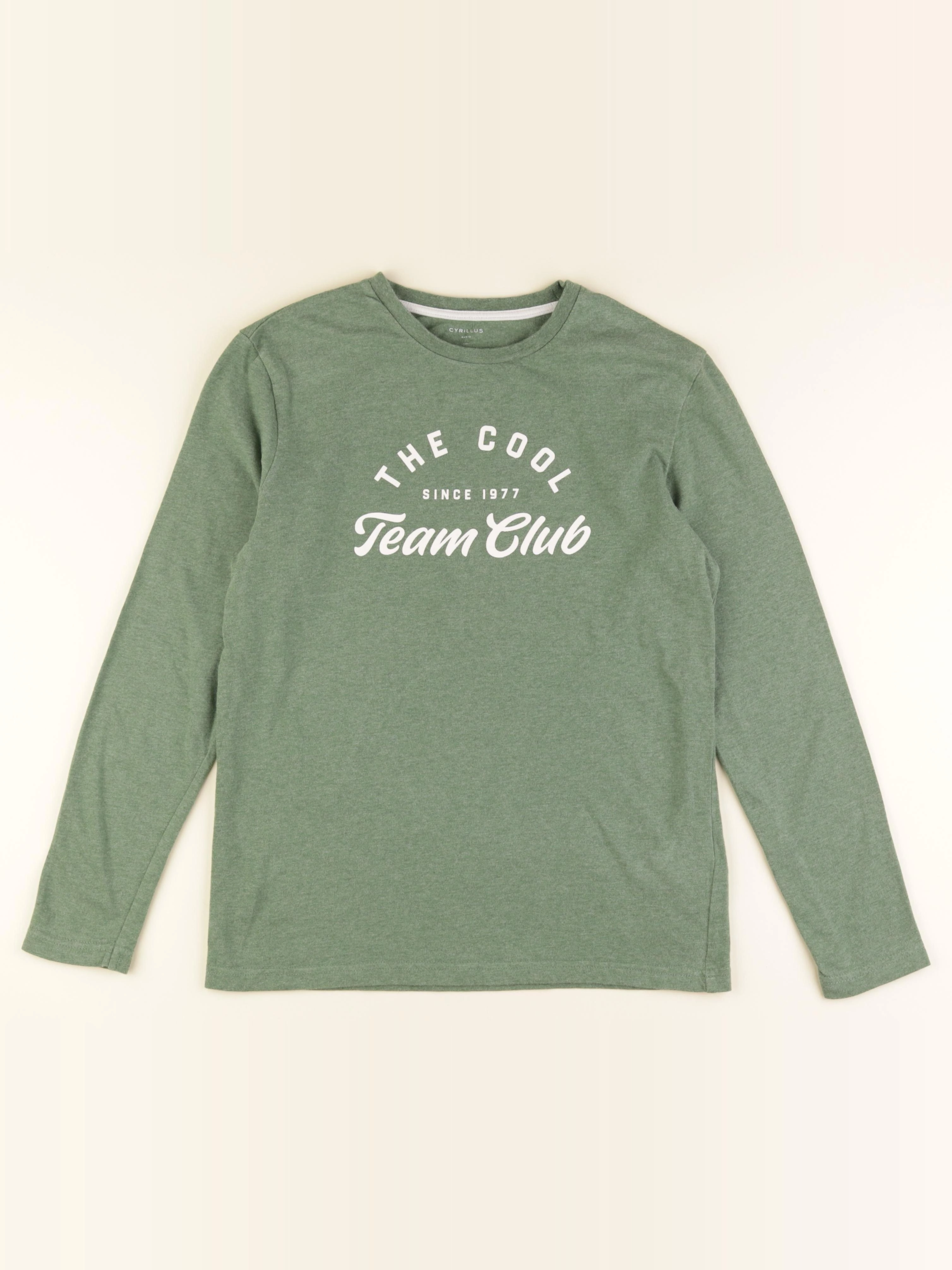 Cyrillus - tee-shirt vert - 14 ans