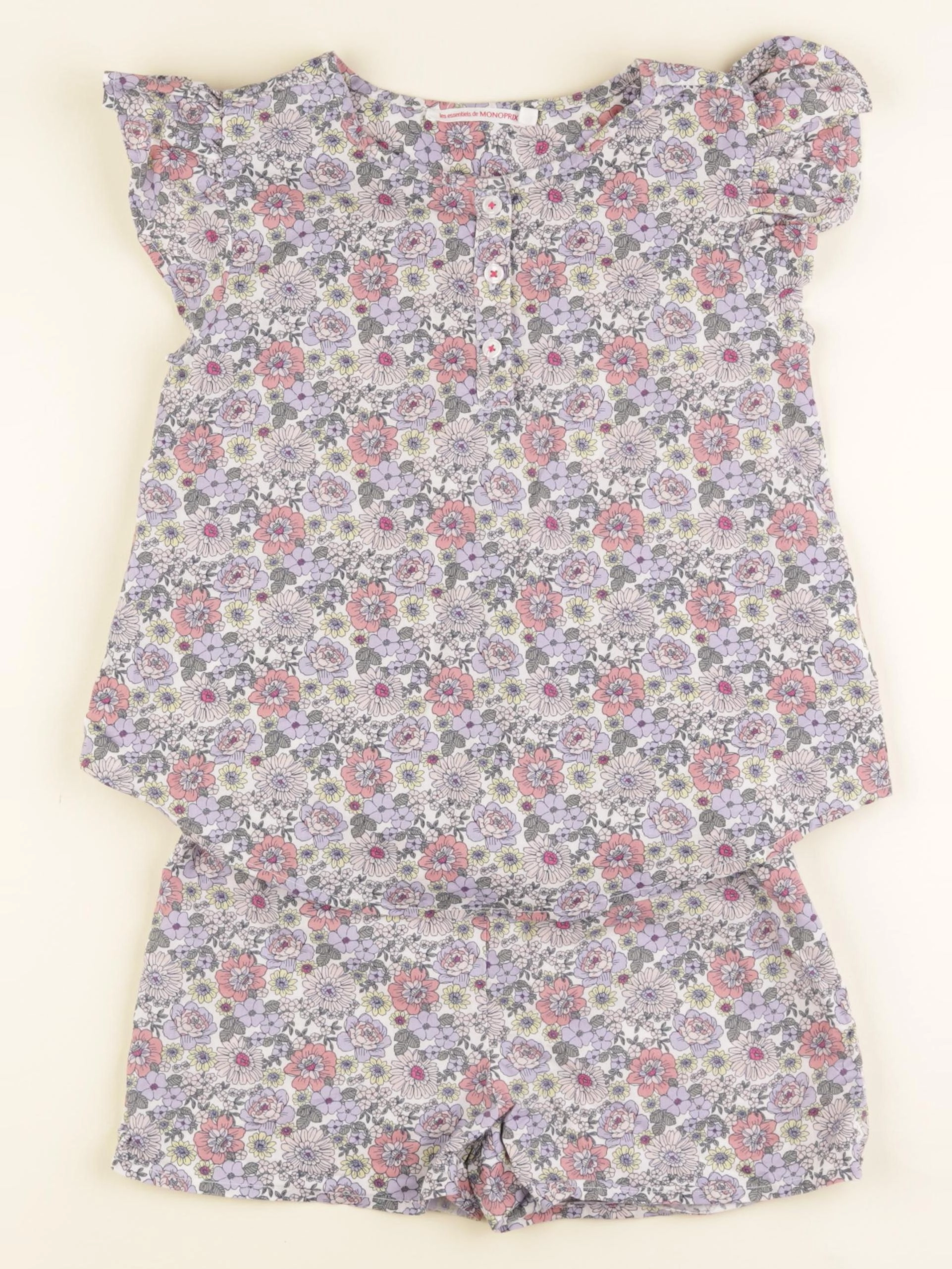 Monoprix - ensemble multicolore - 6 ans