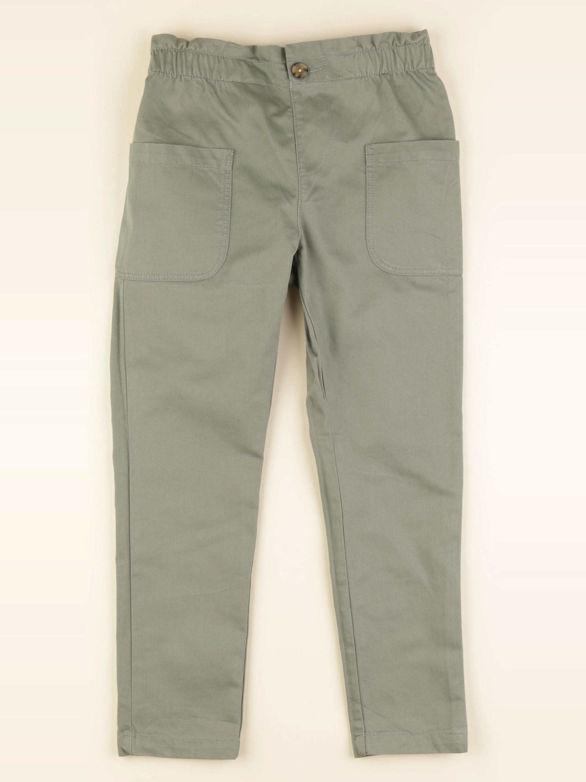 Cyrillus - pantalon vert - 7 ans