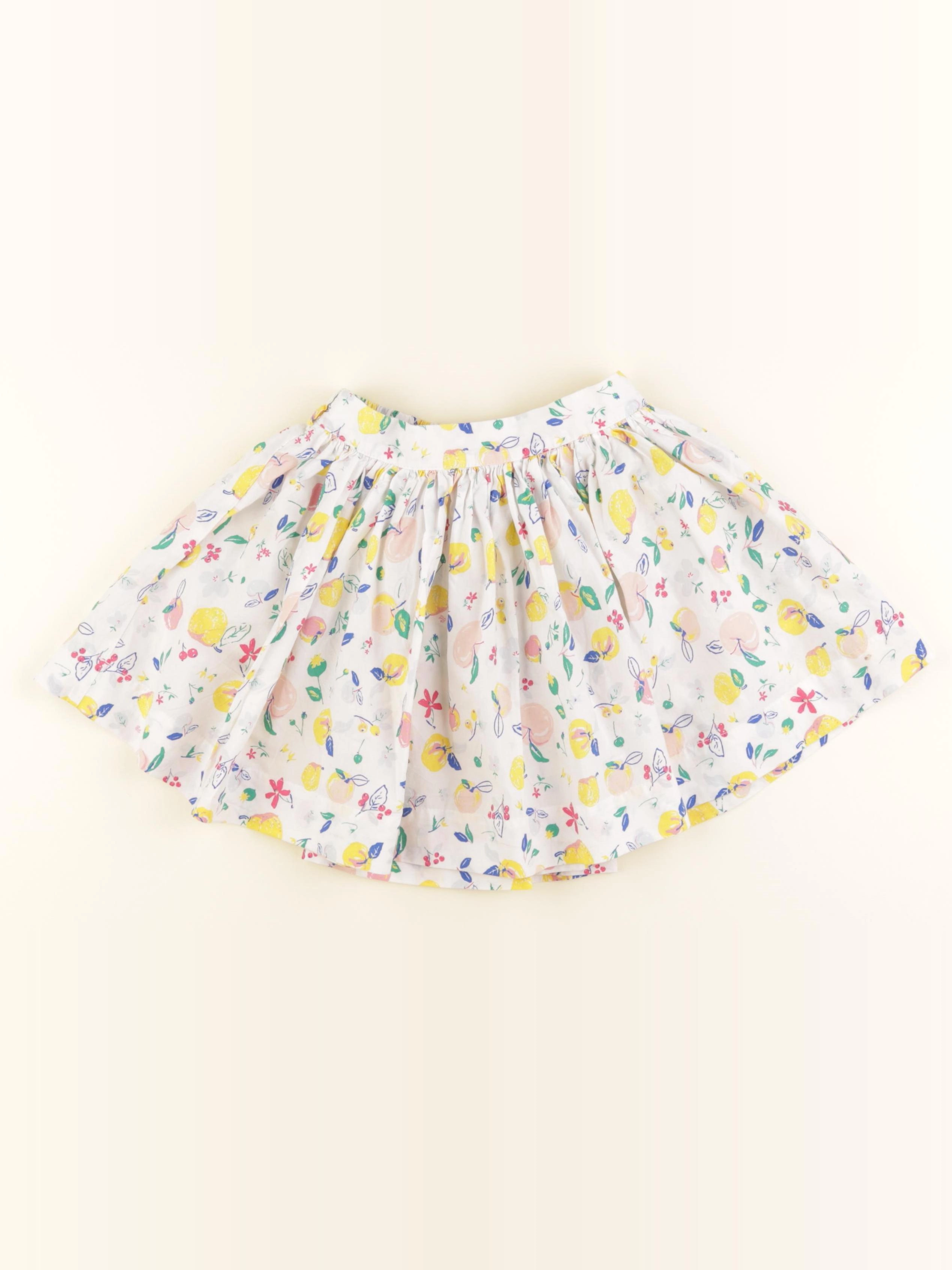 Petit Bateau - jupe multicolore - 6 ans