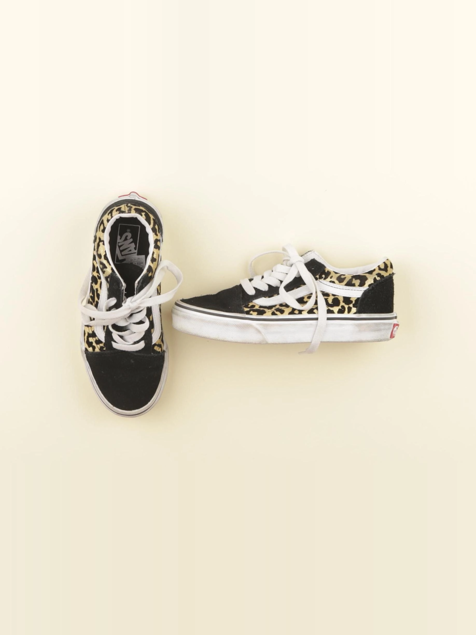 Vans - baskets noir, or - pointure 31
