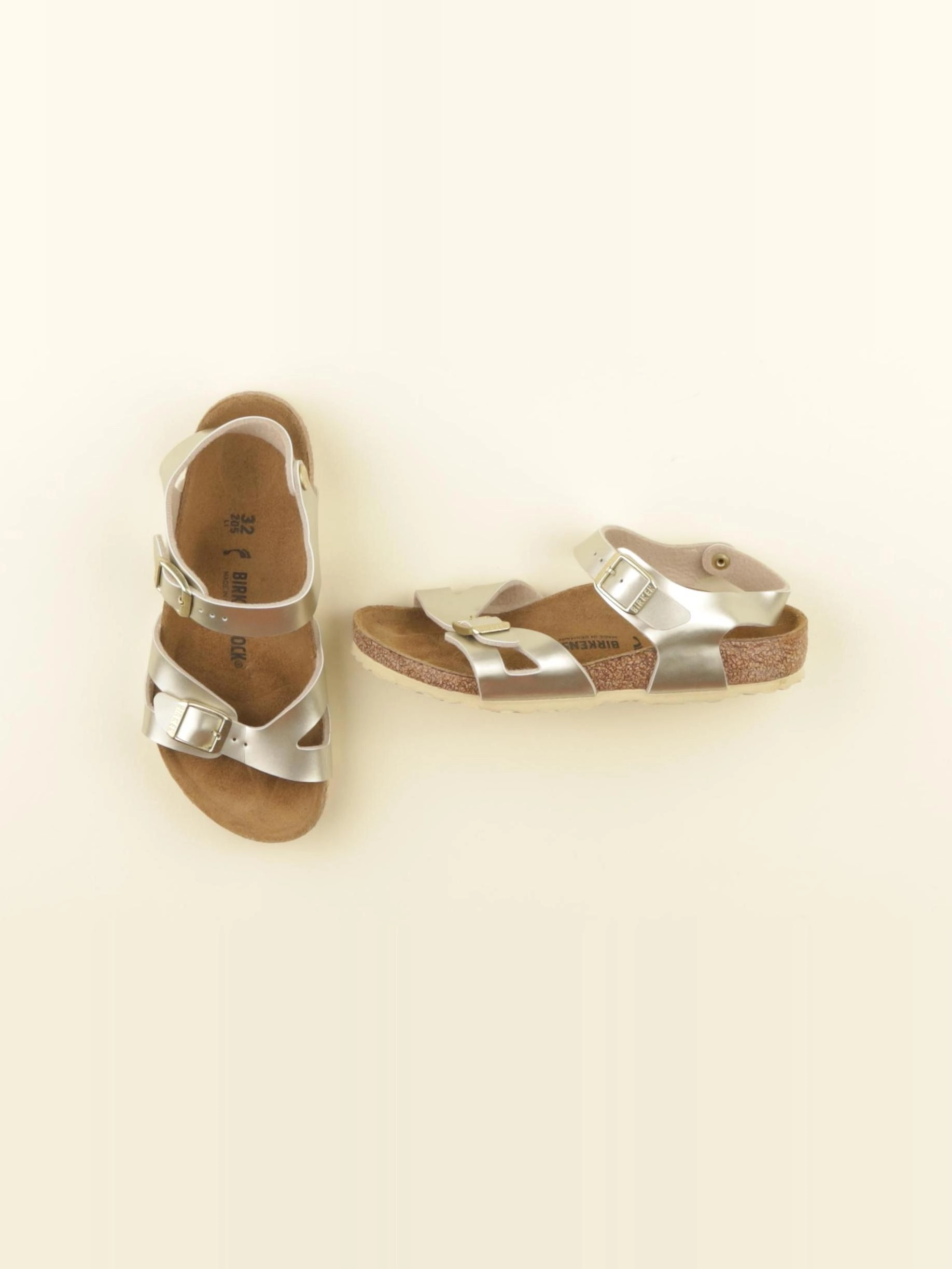 Birkenstock - sandales or - pointure 32
