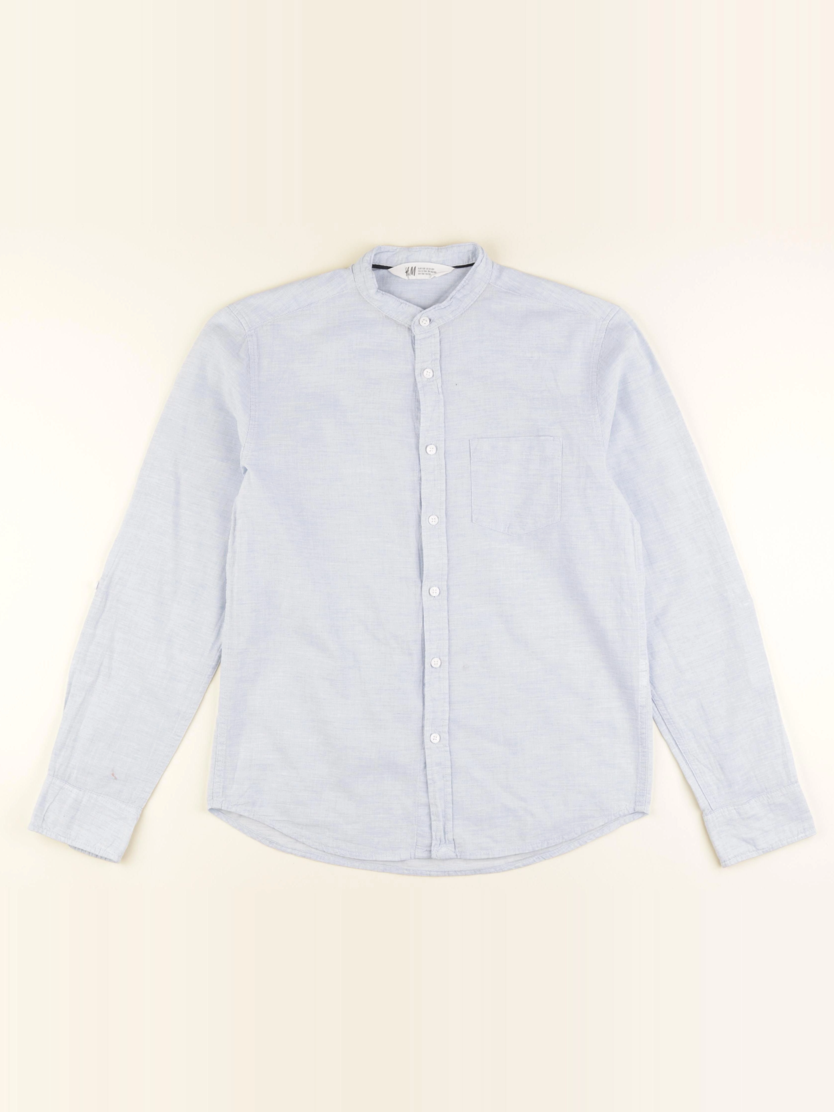 H&M - chemise bleu - 12/13 ans