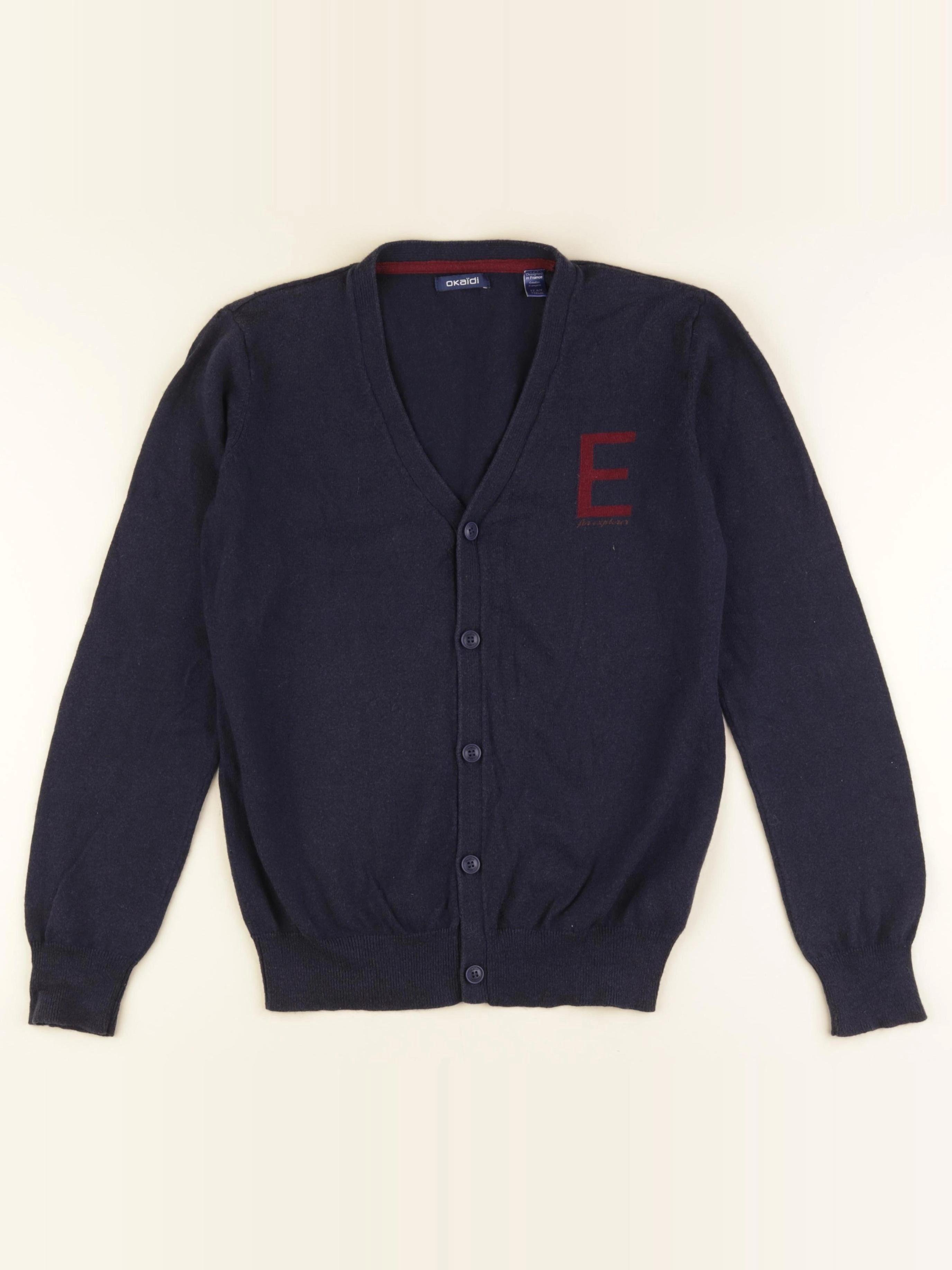 Okaidi - gilet bleu - 12 ans