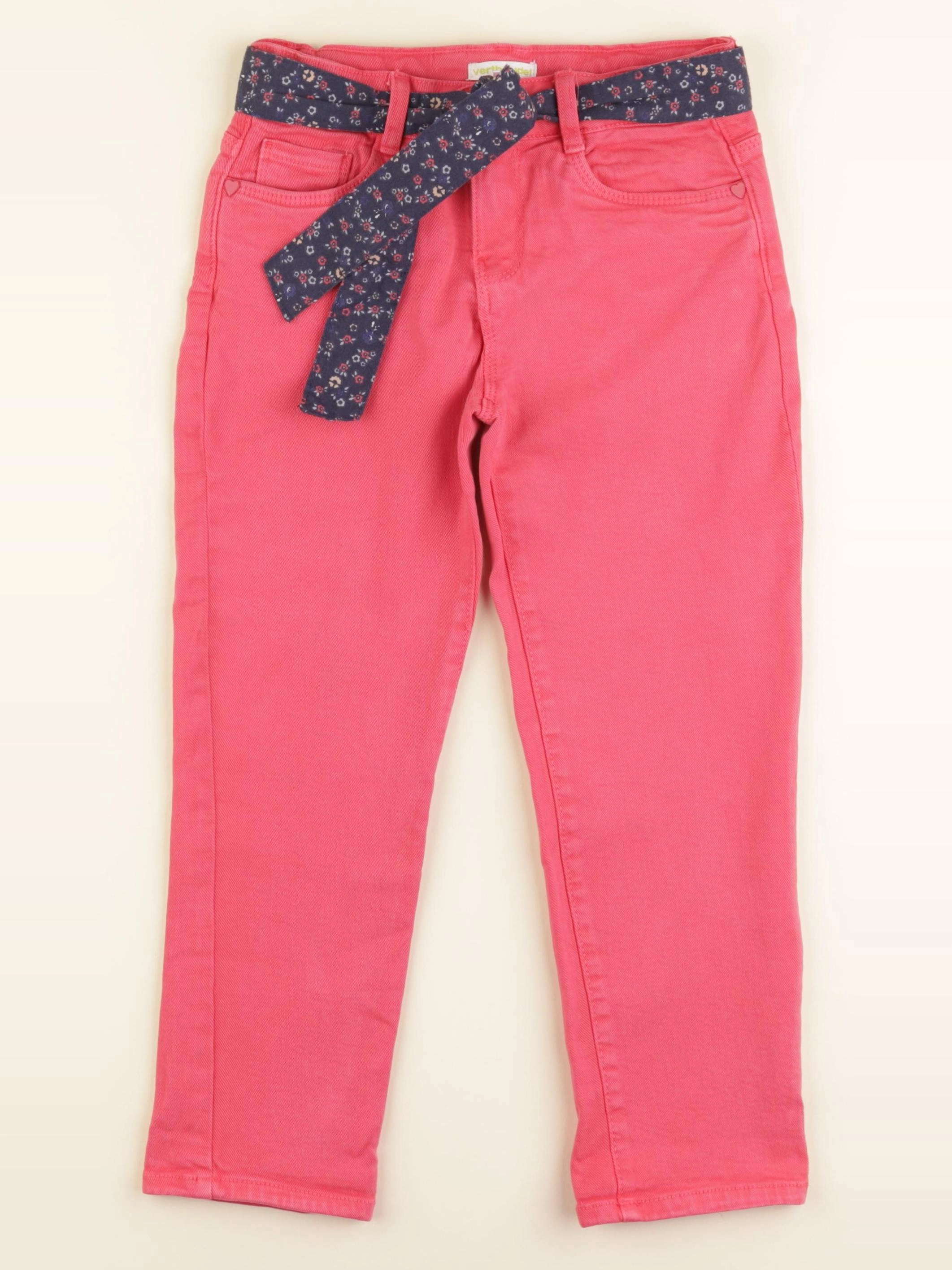 Vertbaudet - pantalon rose - 9 ans