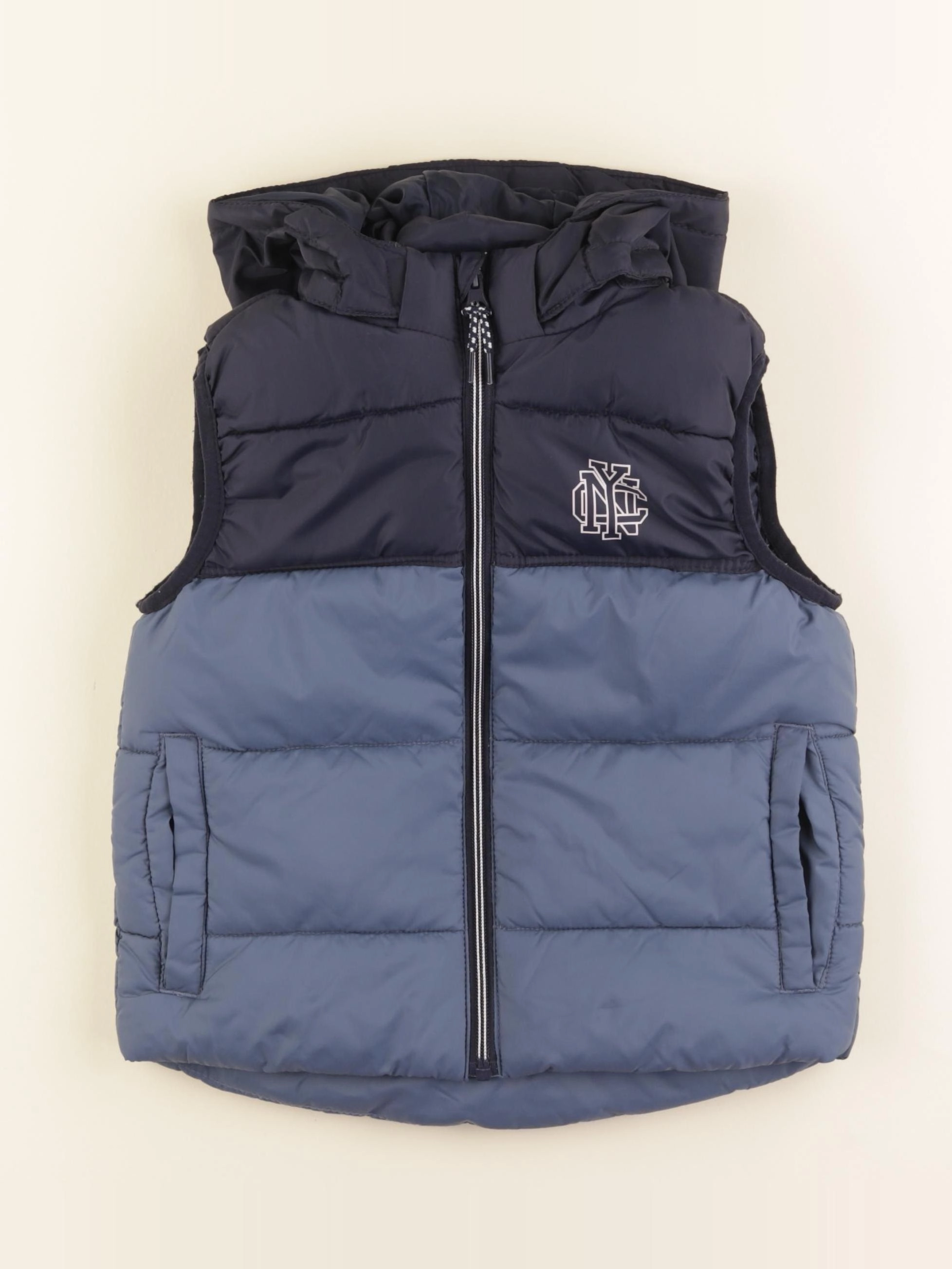 H&M - doudoune bleu - 6/7 ans