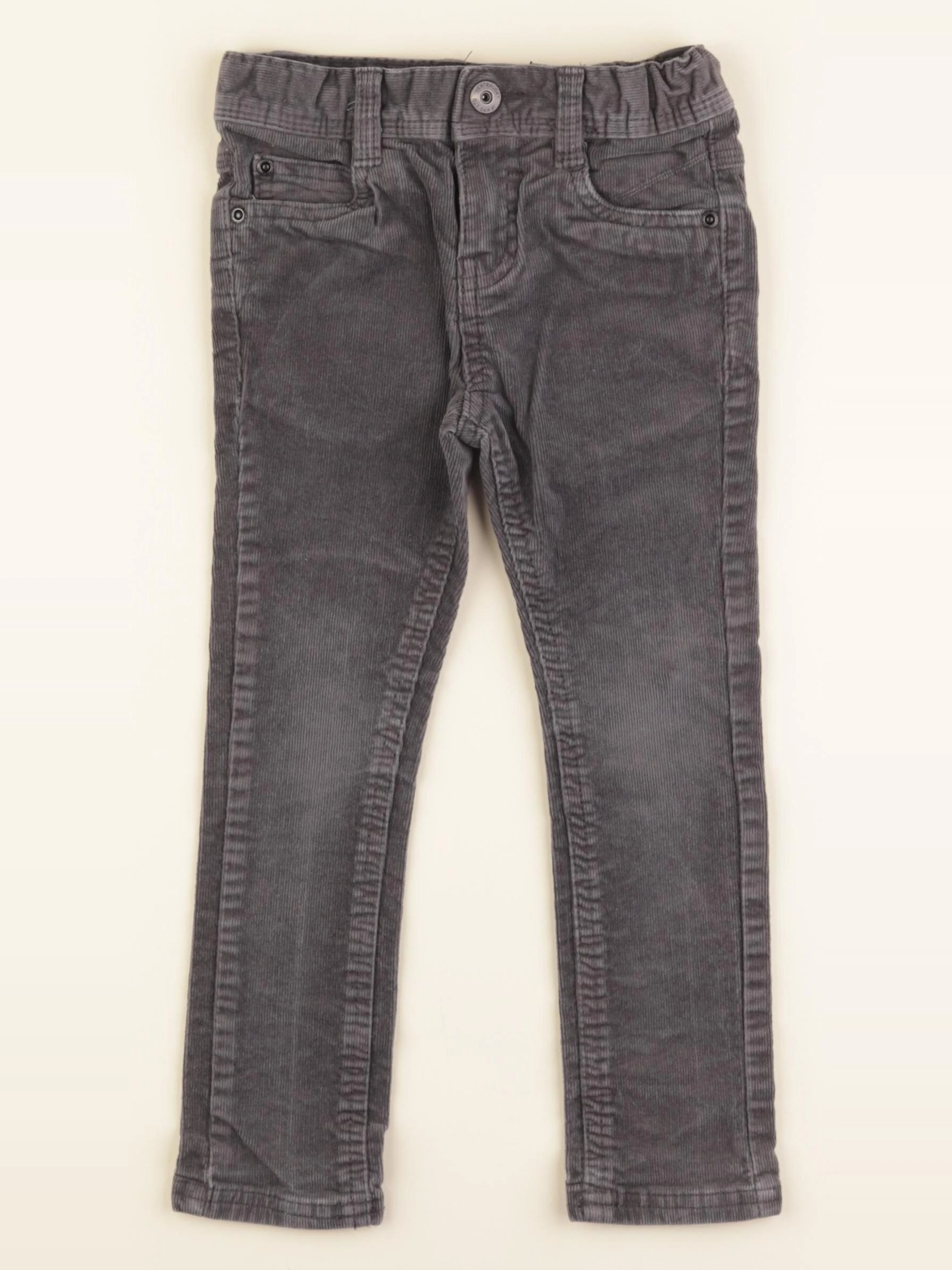Vertbaudet - pantalon gris - 4 ans