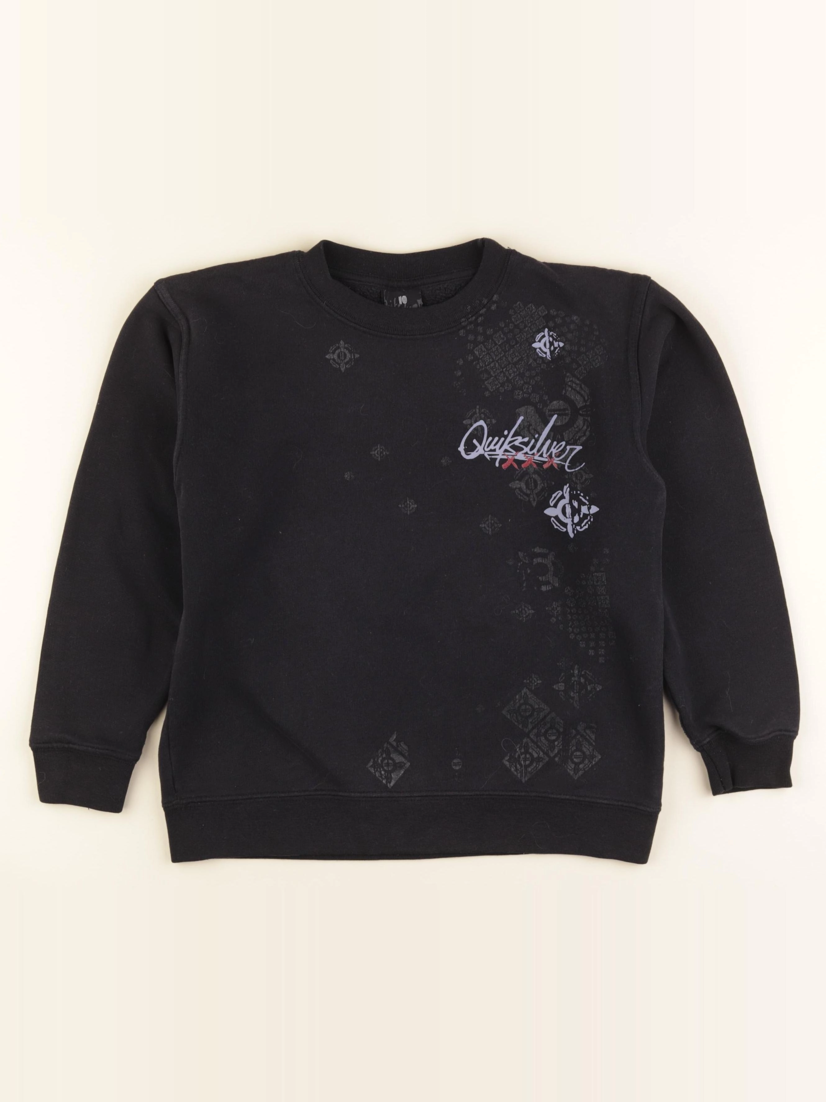 Quiksilver - sweat noir - 10 ans
