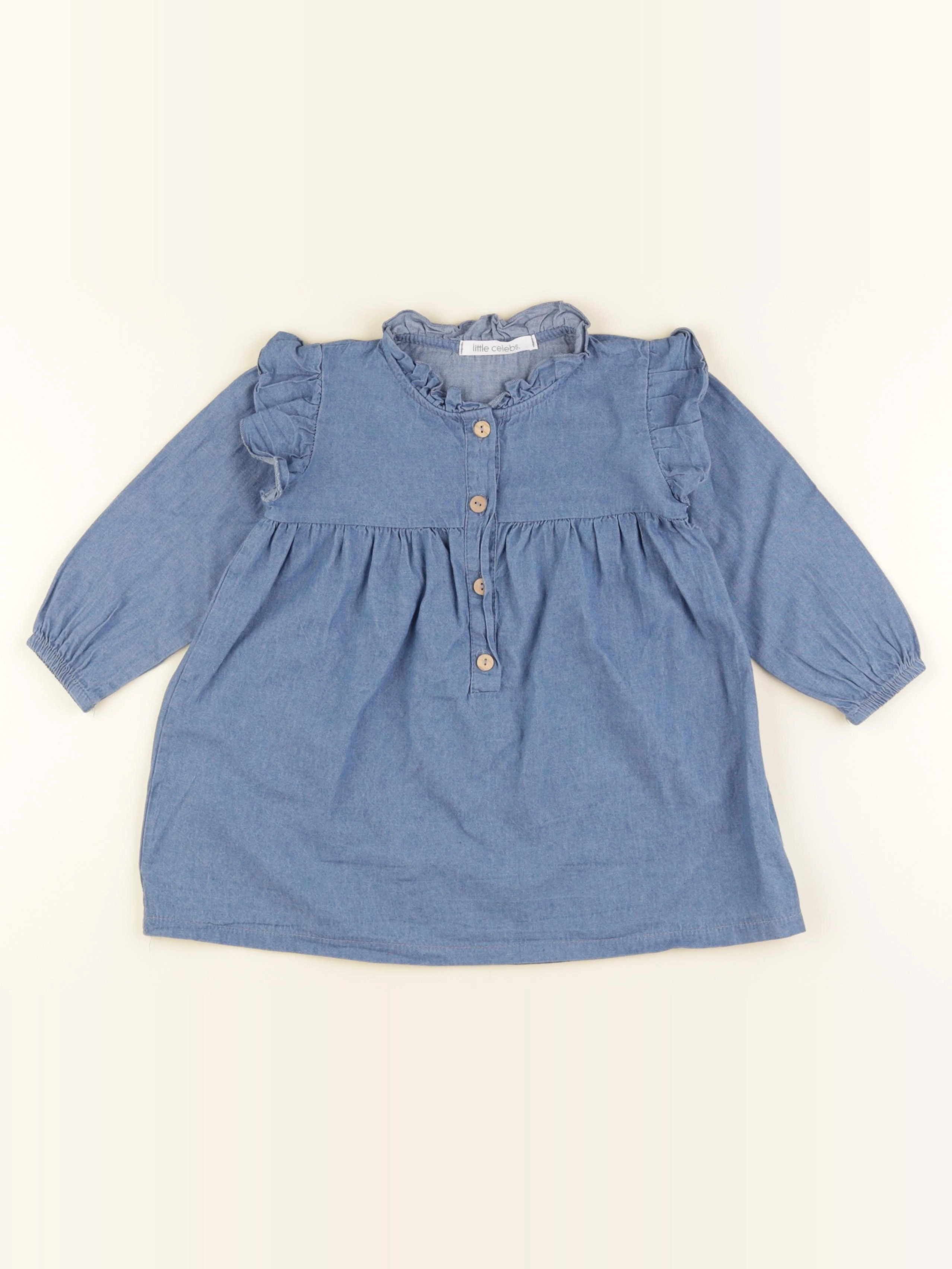 Little Celebs - robe bleu - 3 ans