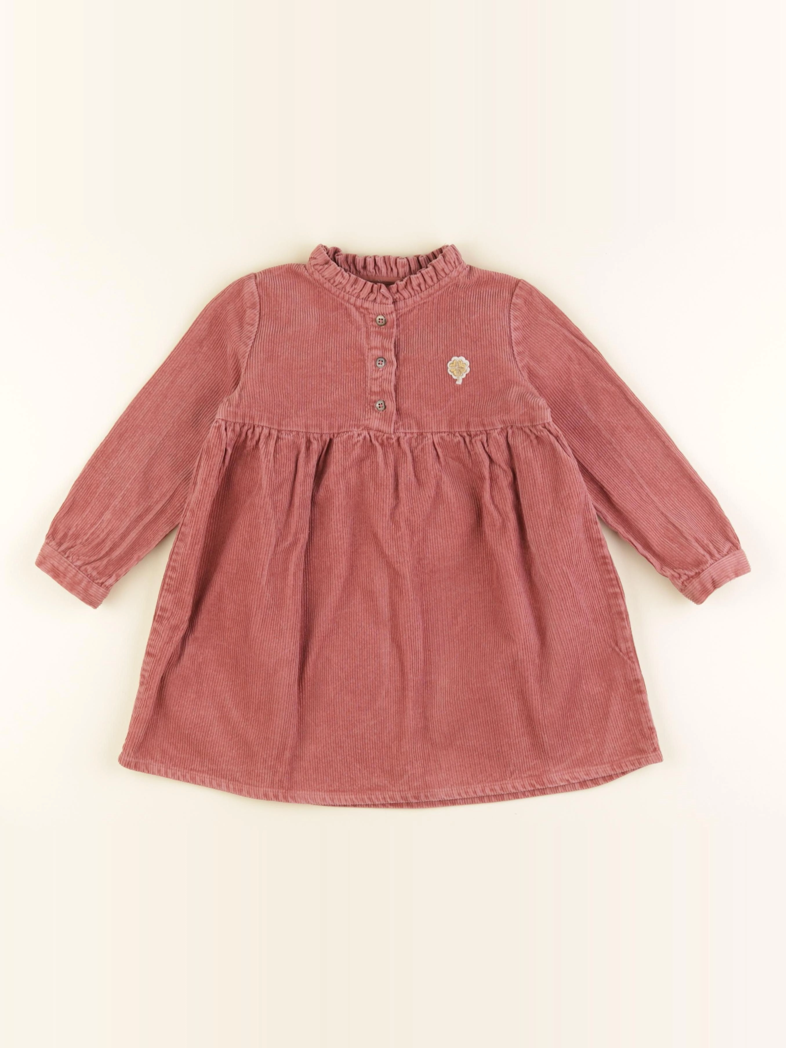 Vertbaudet - robe rose - 3 ans