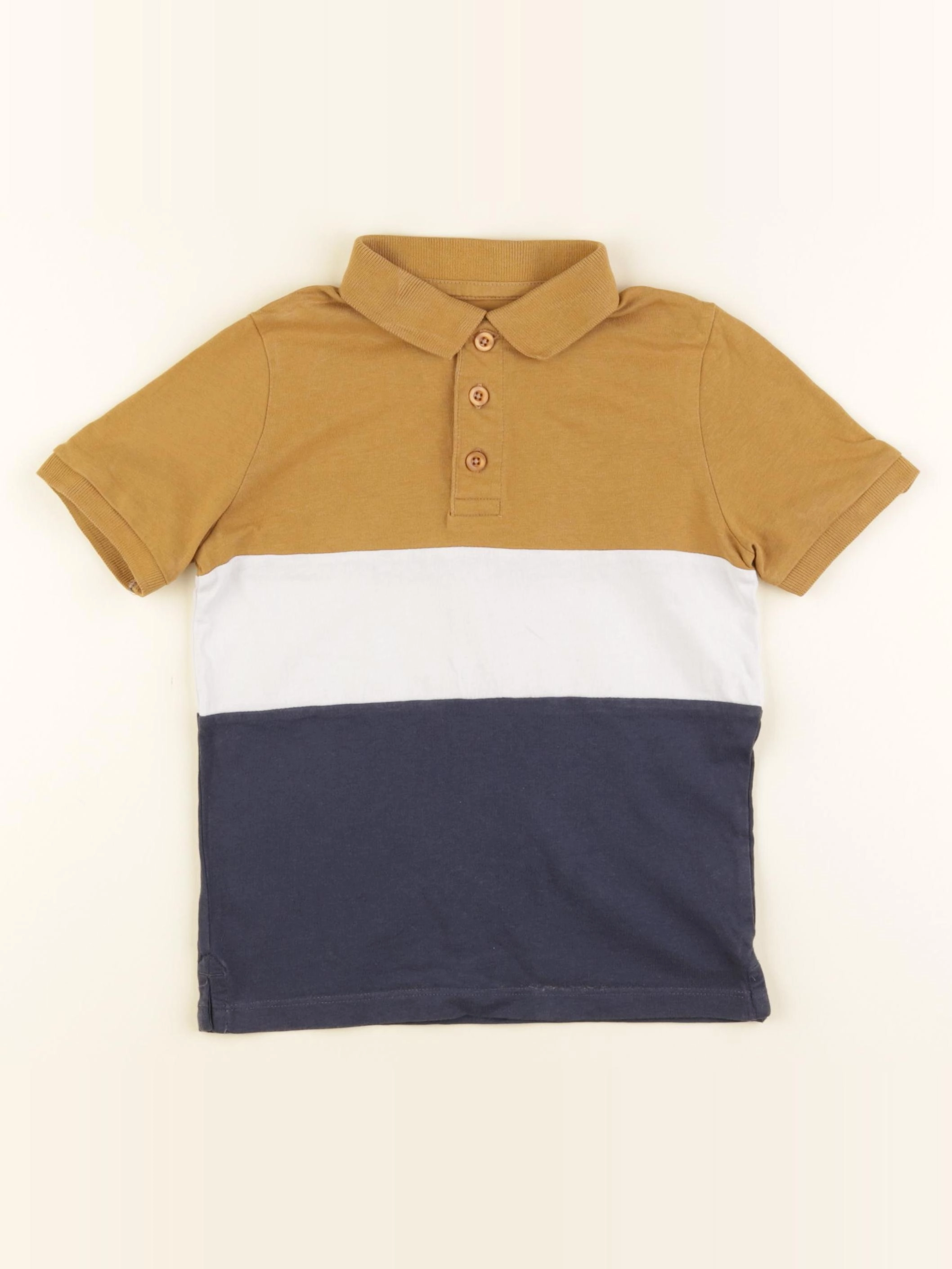 La Redoute - polo marron - 6 ans