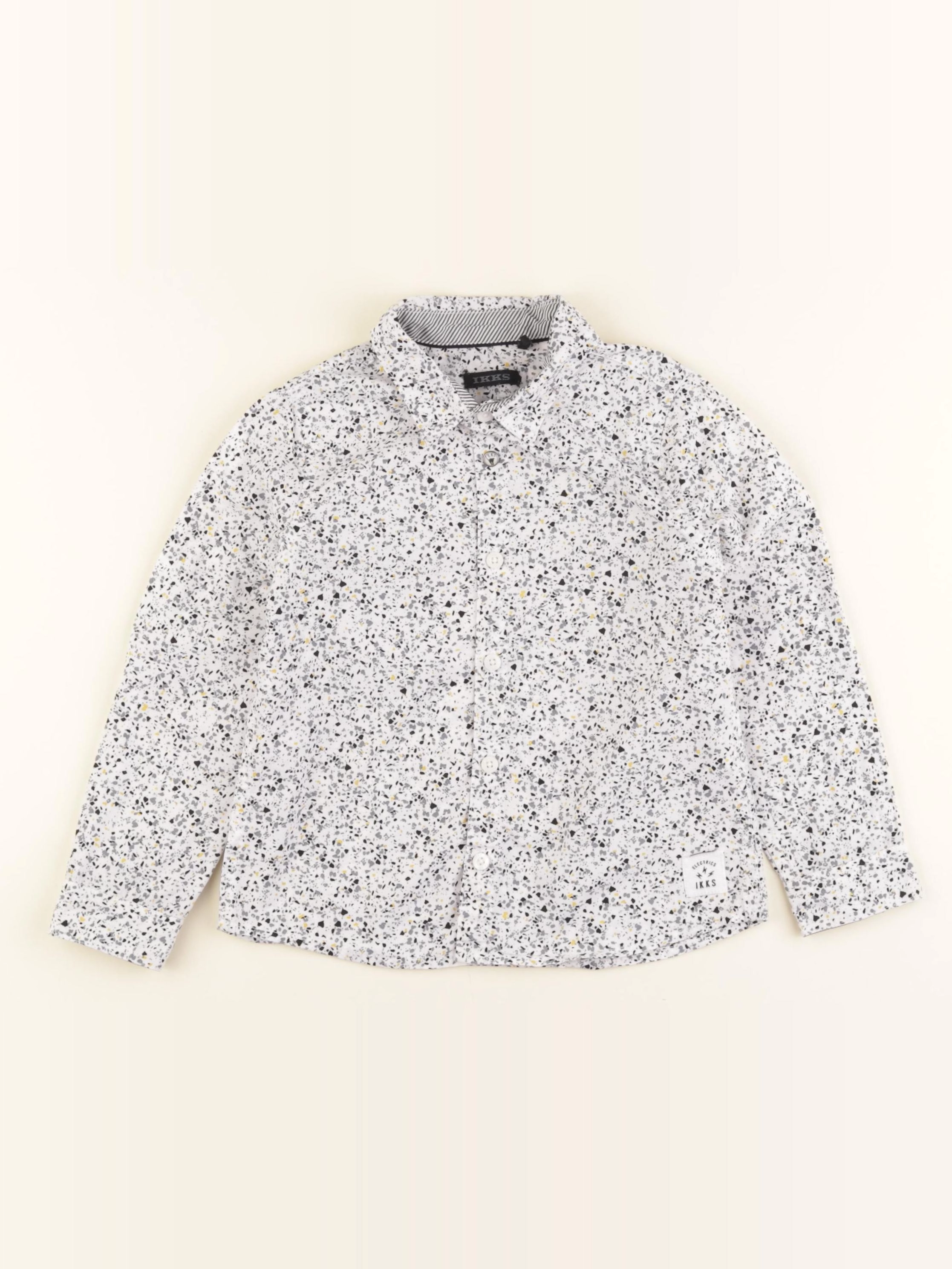 IKKS - chemise blanc, gris - 3 ans