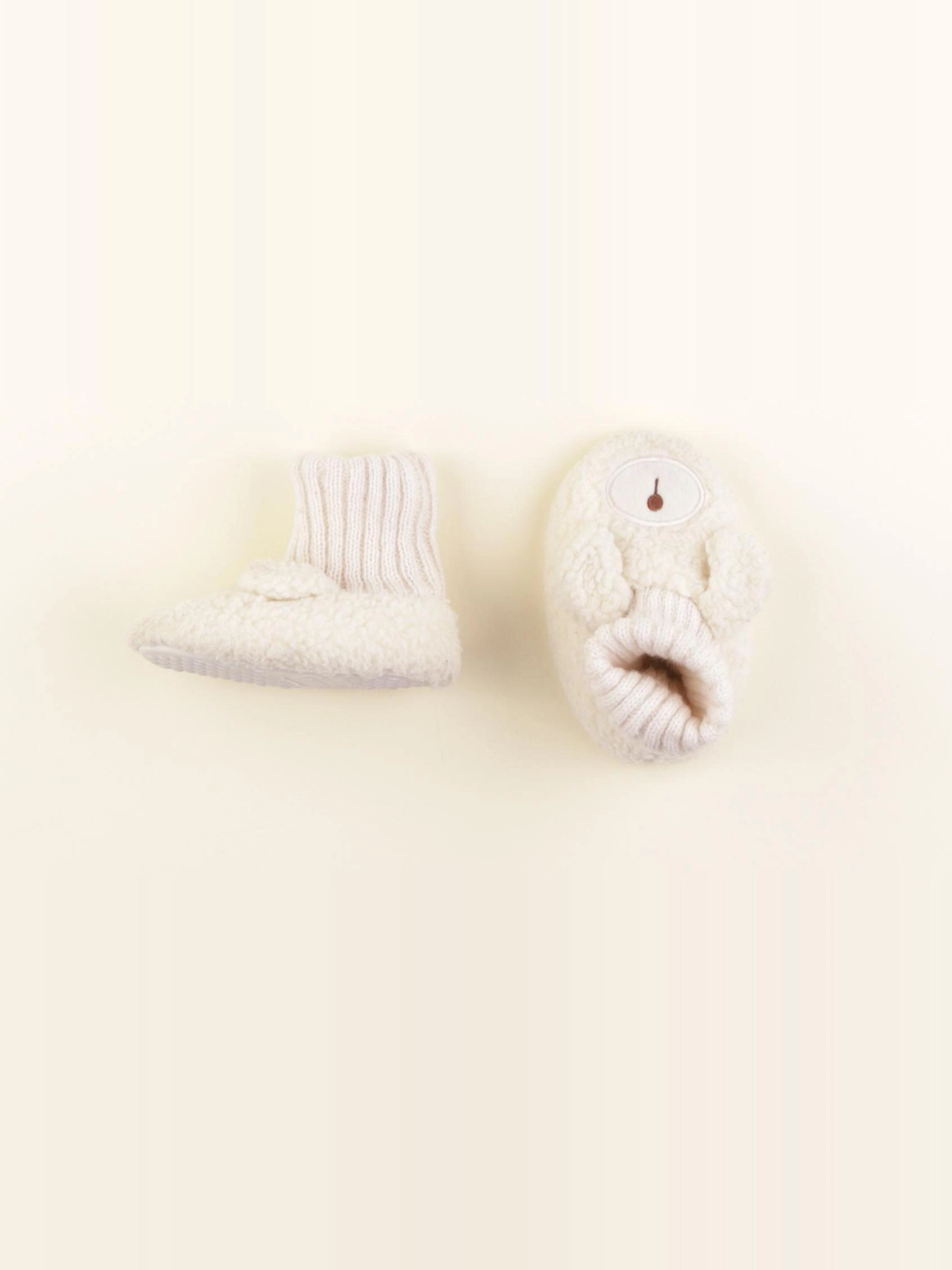 Boutchou - chaussons beige - pointure 19/20