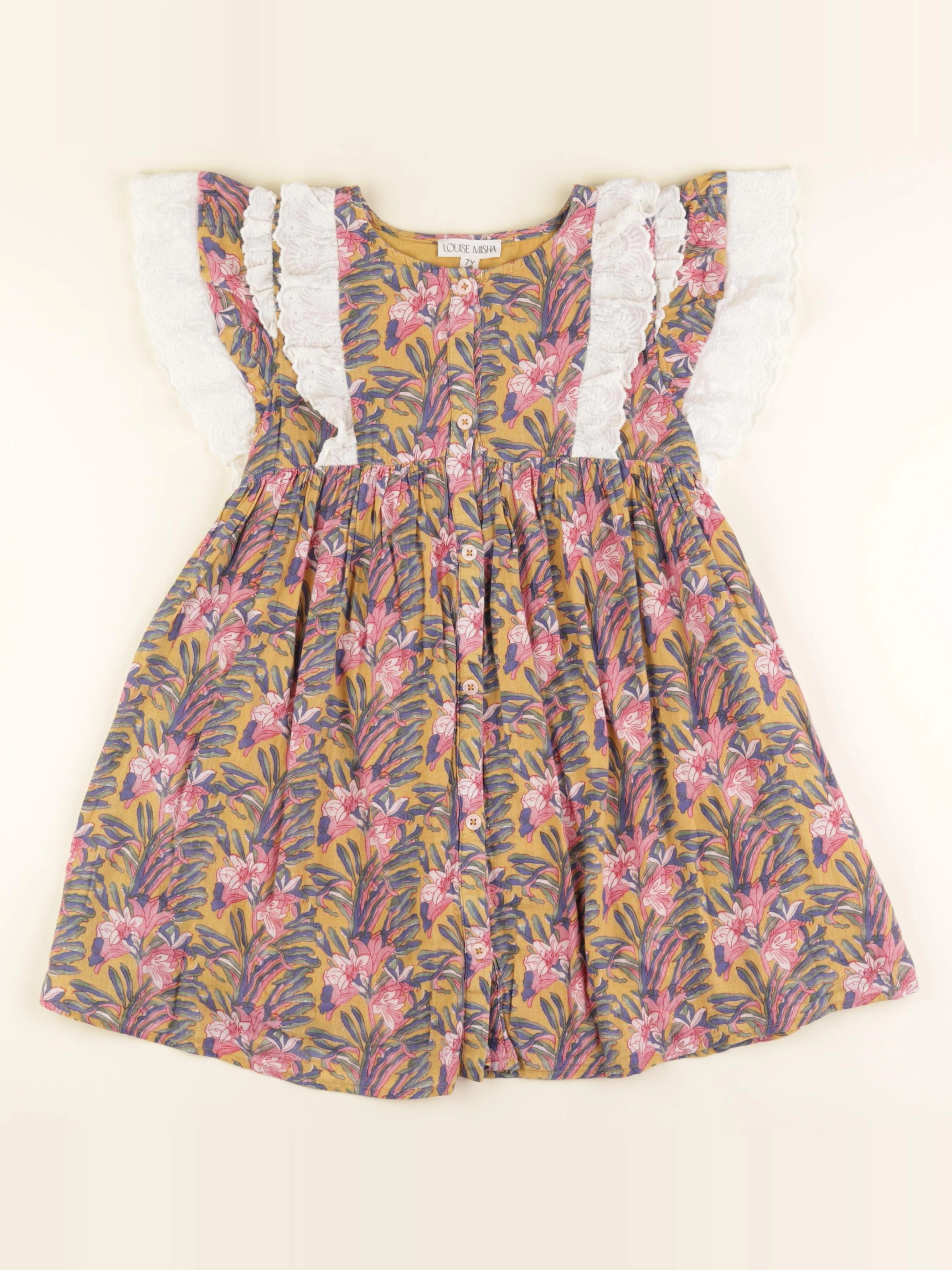 Louise Misha - robe multicolore - 7 ans