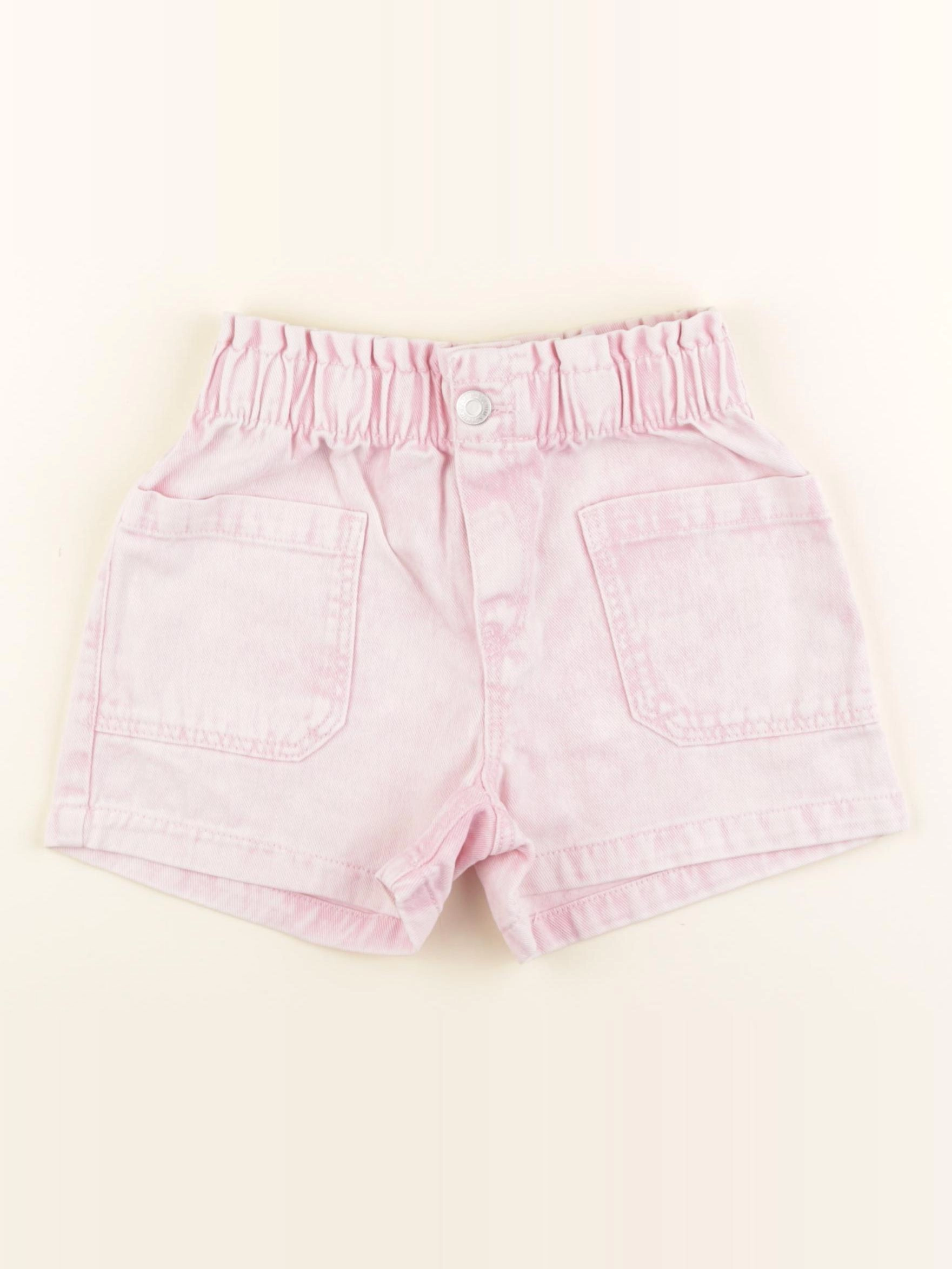 H&M - short rose - 6/7 ans