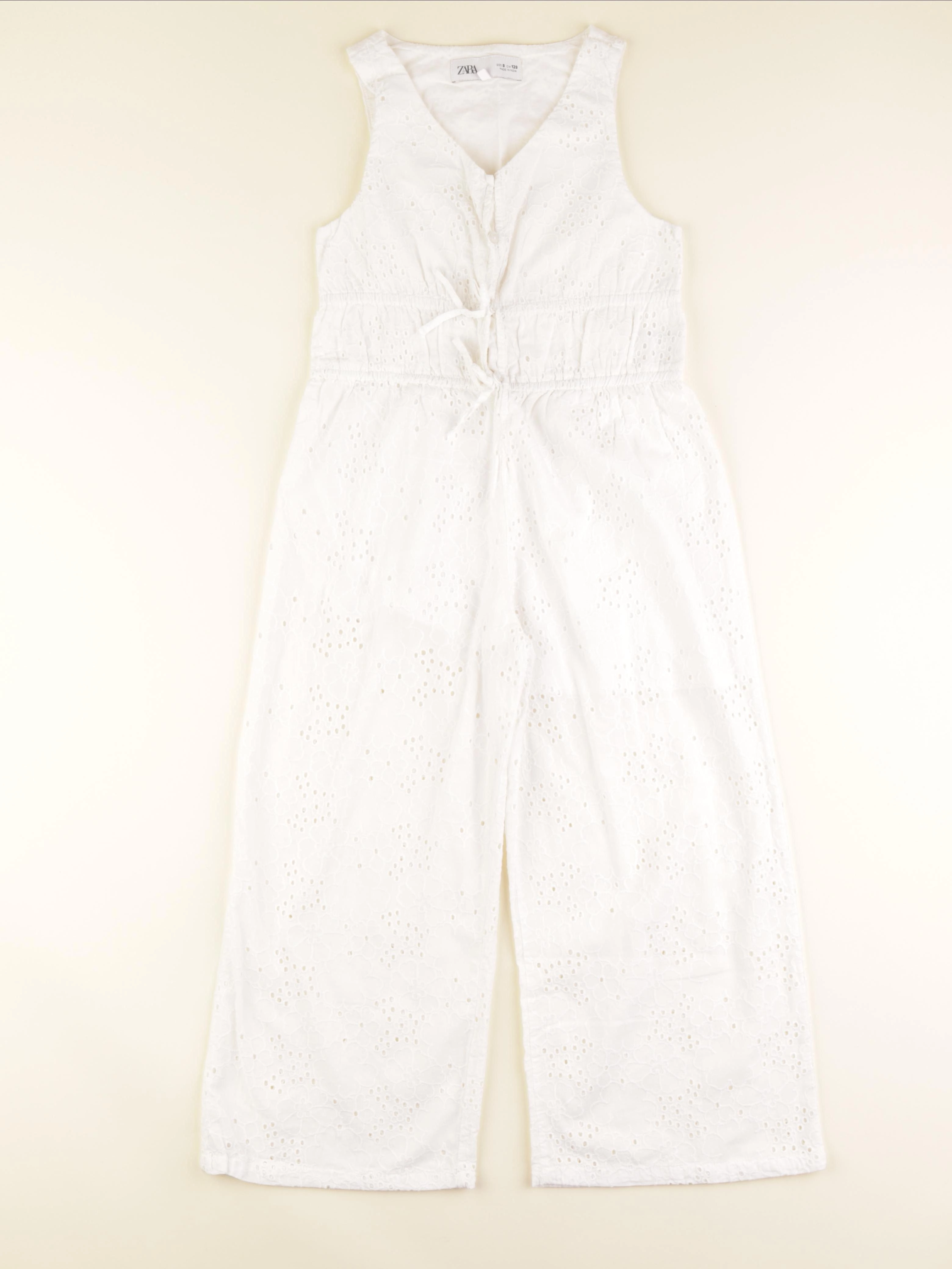 Zara - combinaison blanc - 8 ans