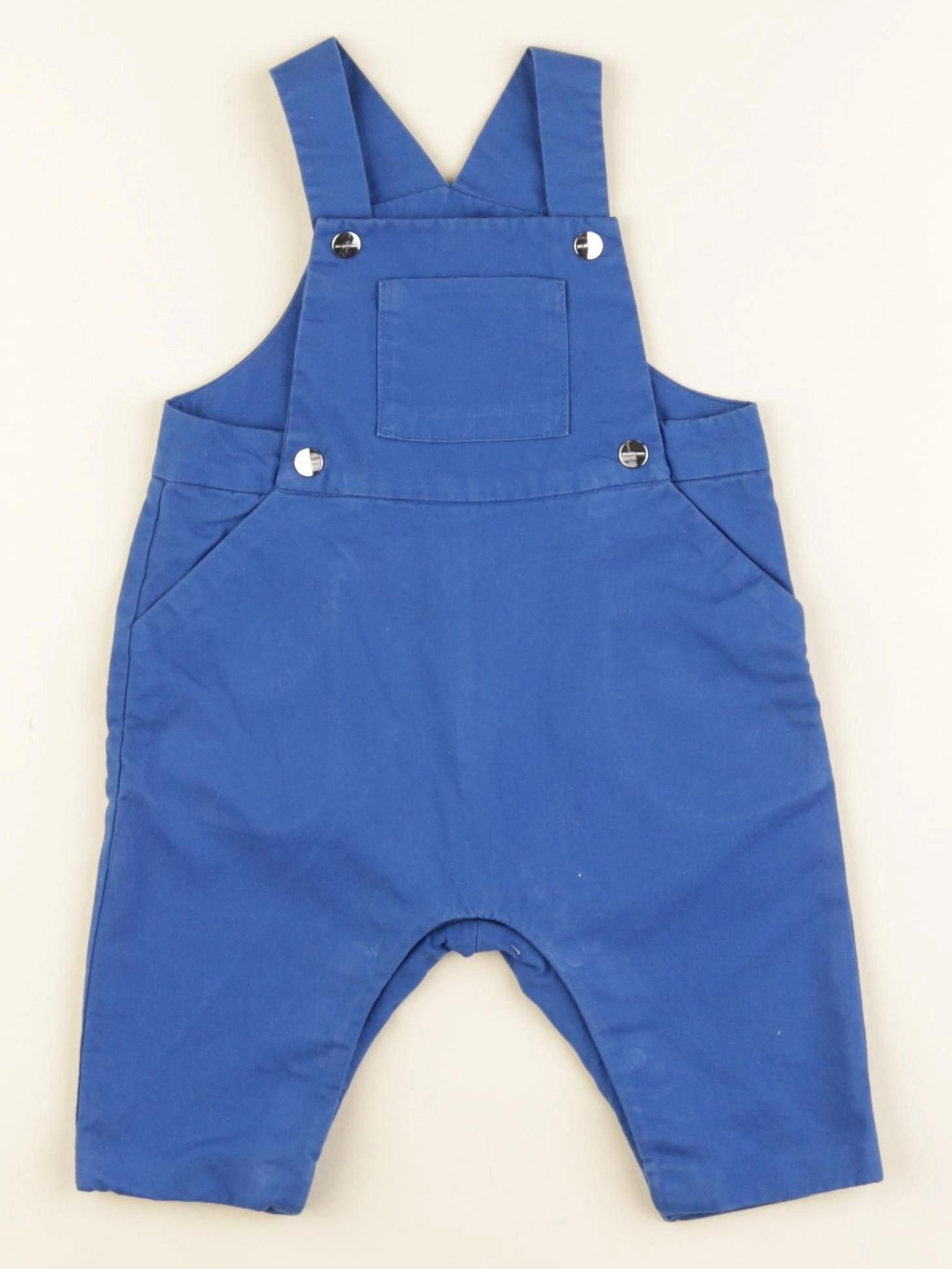 Jacadi - salopette bleu - 3 mois