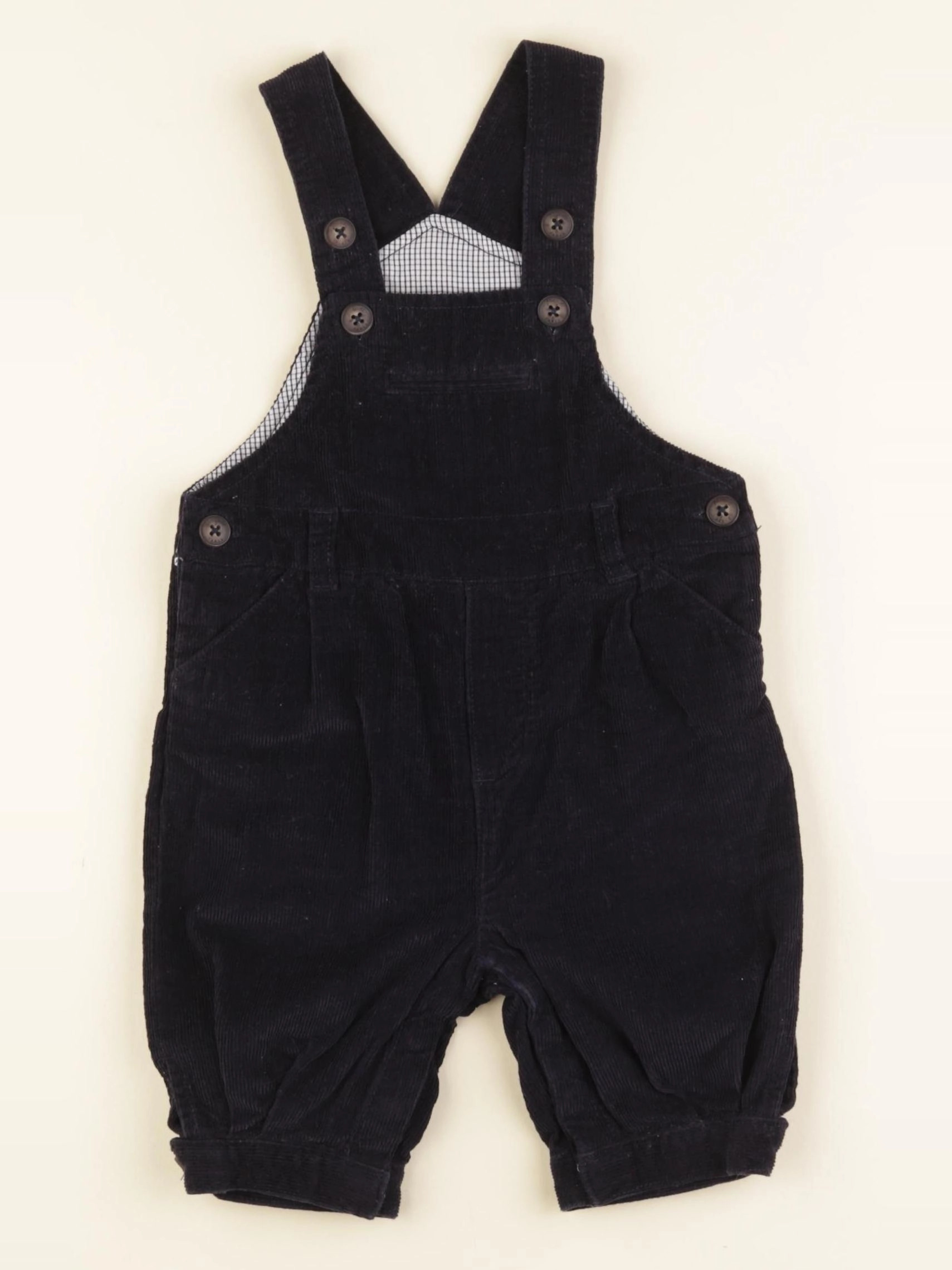 Jacadi - salopette bleu - 6 mois