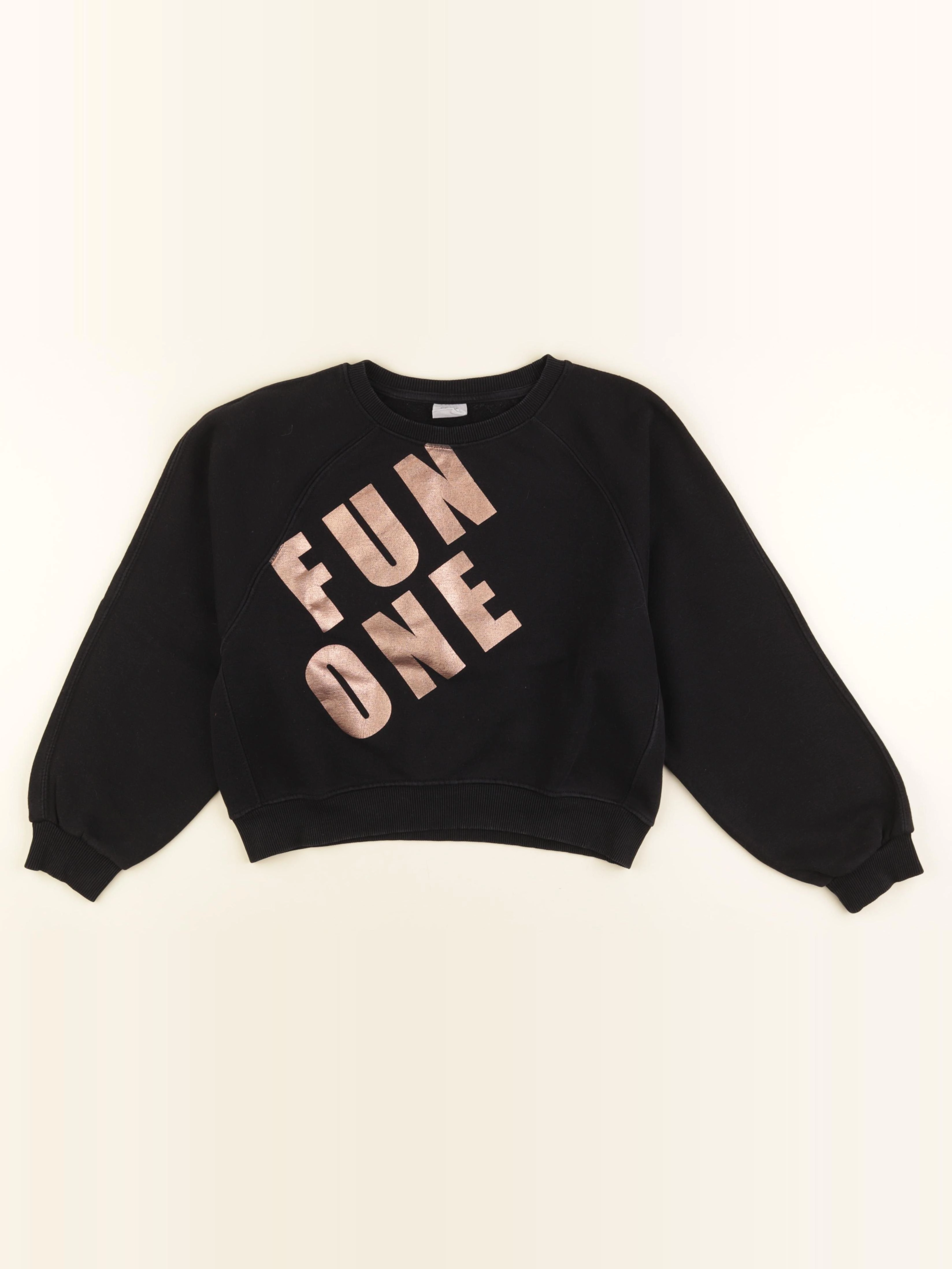 Zara - sweat noir - 10 ans