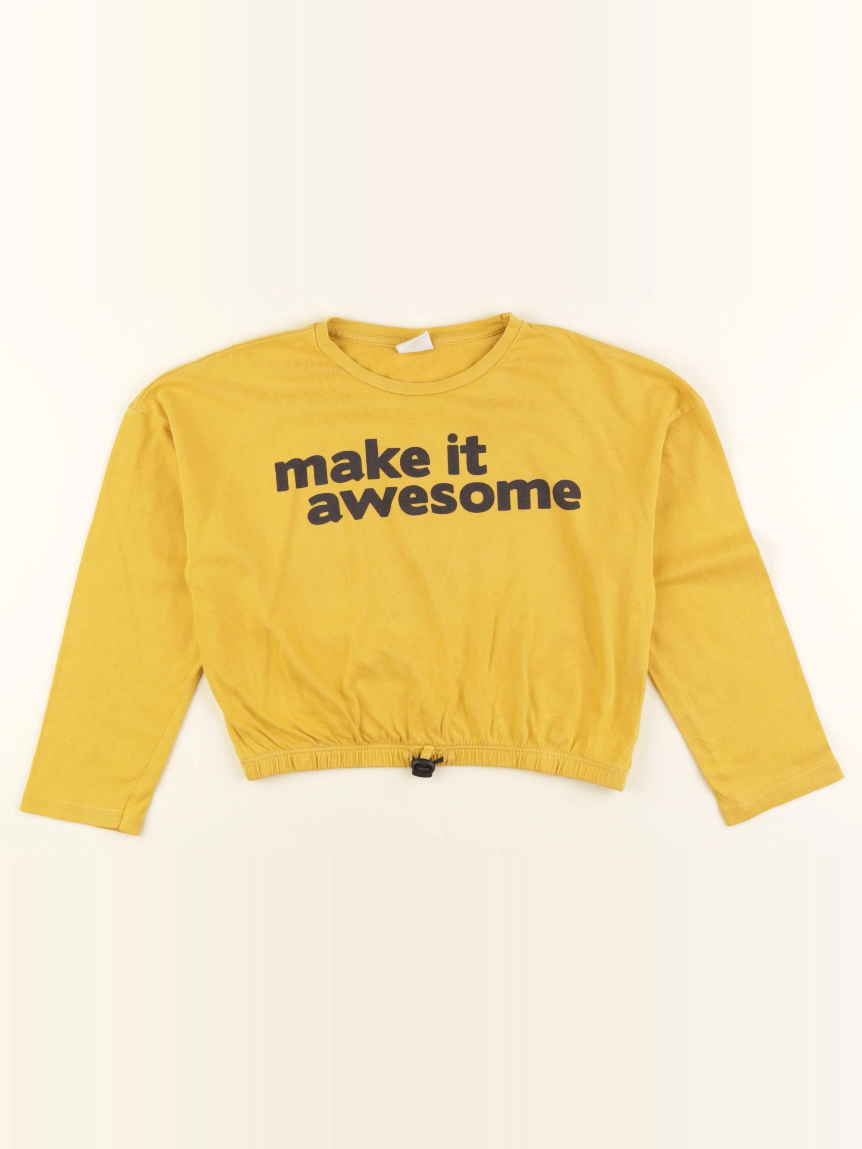 Zara - tee-shirt jaune - 9 ans